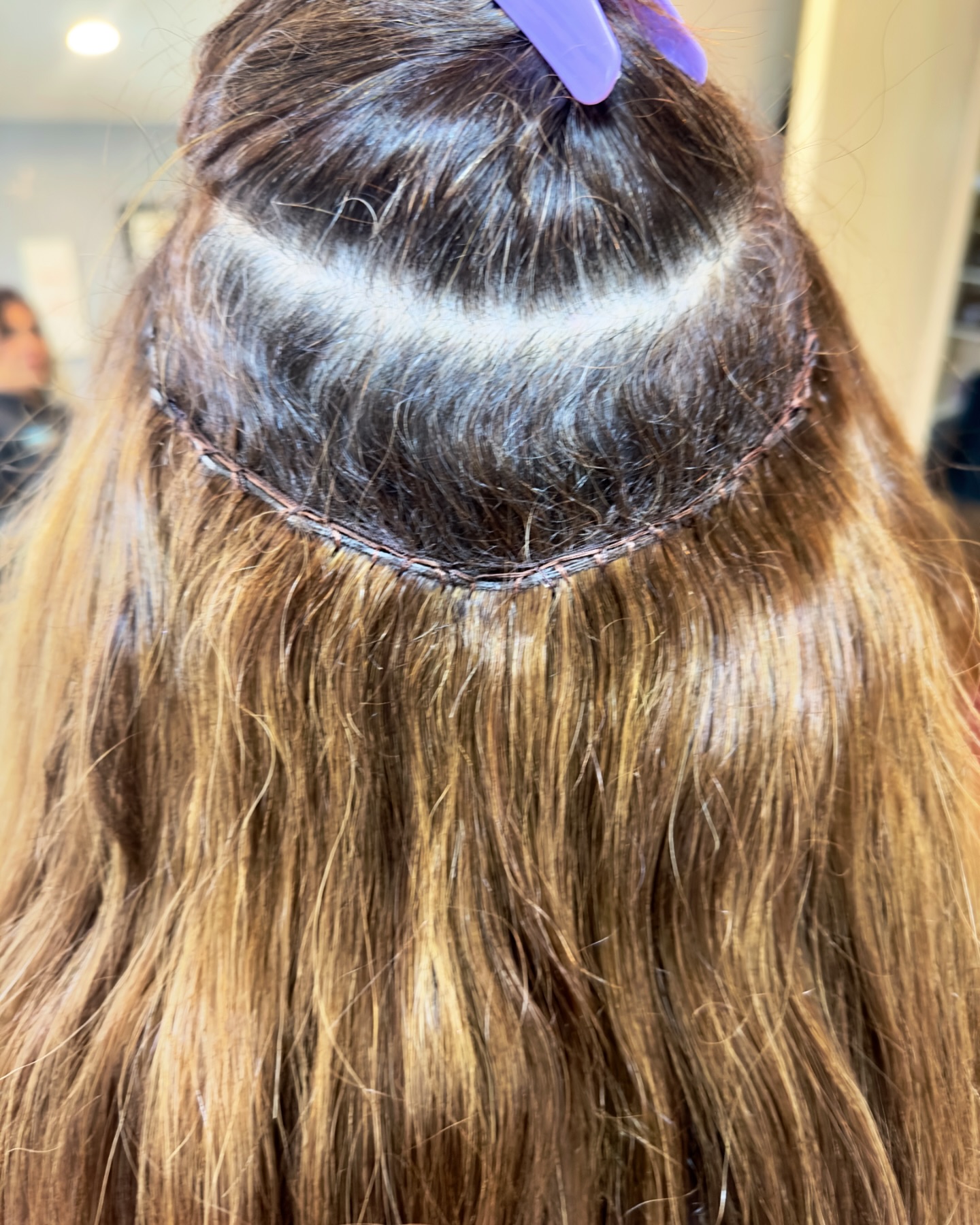 This is 15 weeks this client gets an A+. She did everything that she was supposed to and it makes my job much easier for her move up. #hairExtensionqueen #HairExtensionSpecialist #HairExtensionsInTemecula.