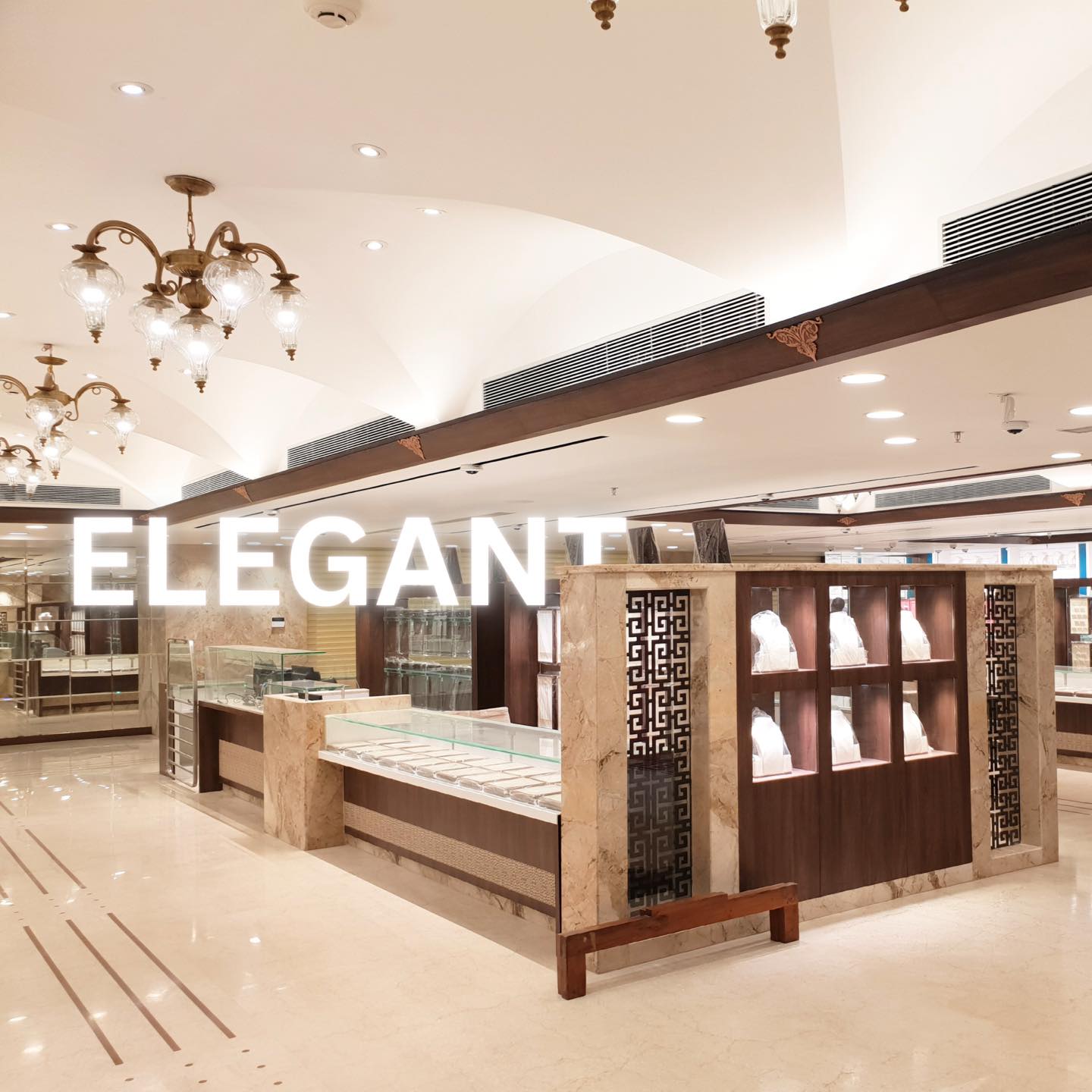 Anna Nagar GRT Jewellers - Sophistication Meets Elegance✨
Step into a world of timeless beauty and exquisite craftsmanship. Our jewellery store's luxurious interiors are designed to reflect the radiance of the jewellery pieces, with warm marble finishes, intricate wood detailing, and a touch of modern refinement. Every detail has been crafted to provide an experience as precious as the jewels themselves.
Explore the allure of sophistication with us.
#jewellerydesign #luxuryinteriors #elegantspace #jewellery #jewellerylover #jewellerydesign #storedesign #storedesigner