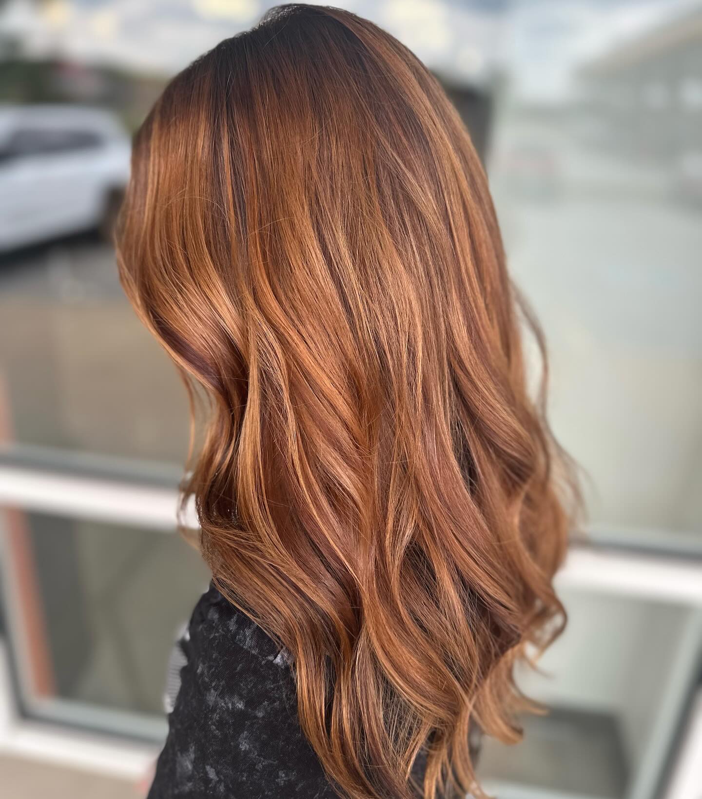 Let the fall hair transformations begin! 🧡🍁🍂💛