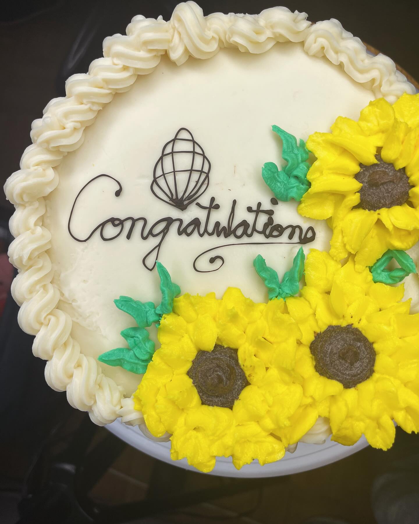 Yellow 4 layer cake