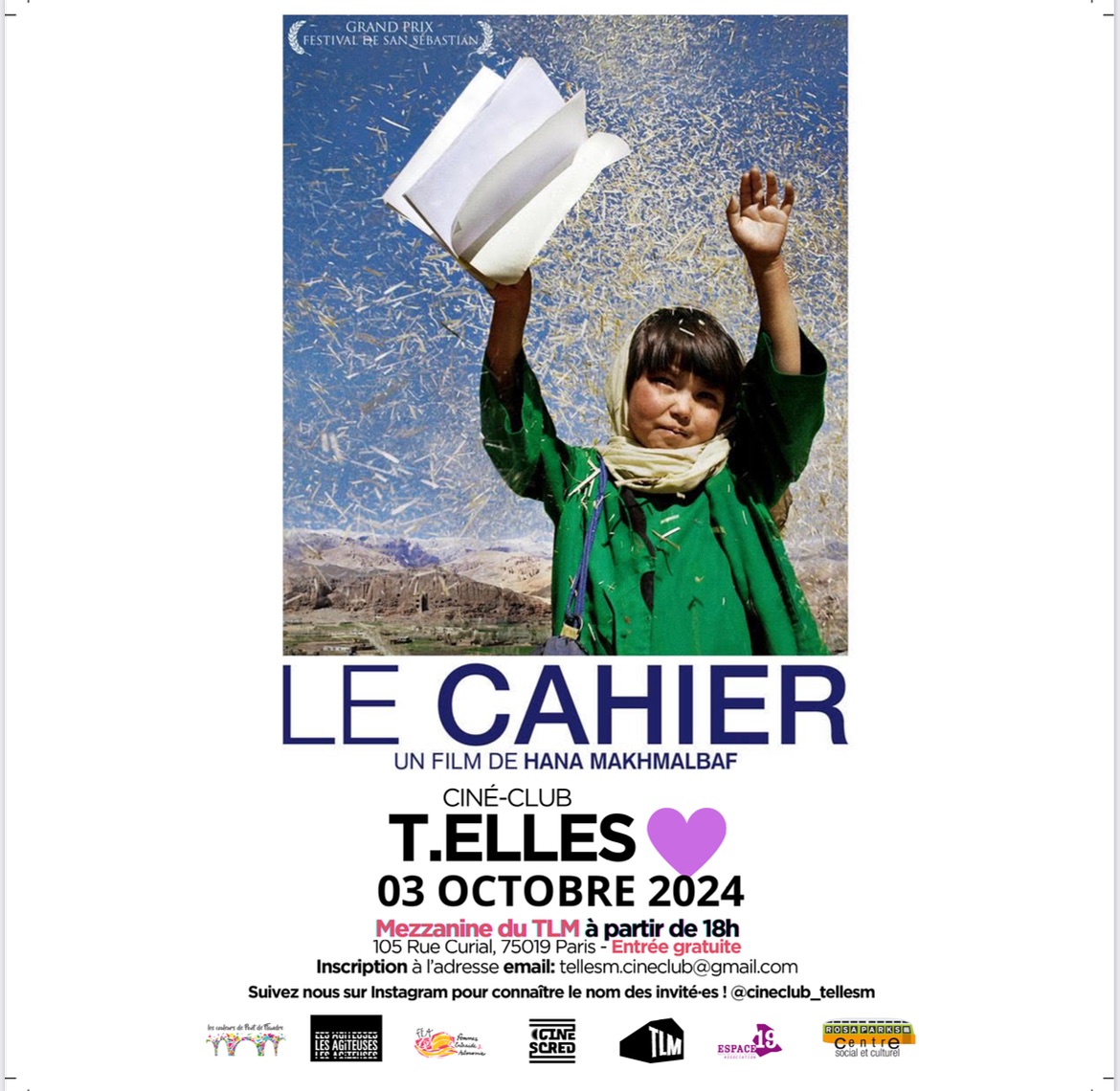 On reprend le TELLESM dans quelques jours ! Hâte de vous y voir. Avec un très joli film “Le Cahier”. Faites partager autour de vous :)