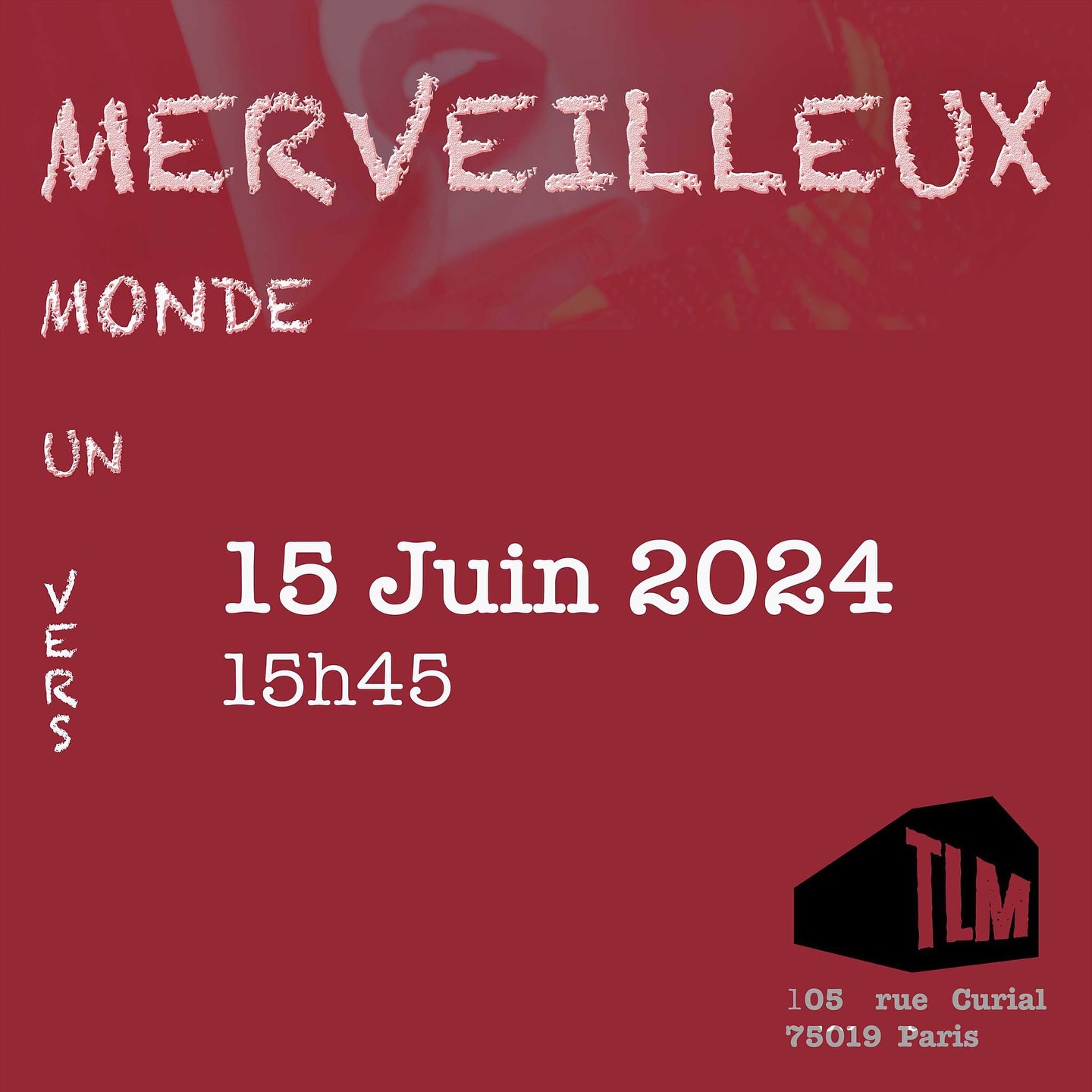 On vous attend le 15 juin au @le_tlm les ami(e)s 🫶!
Dans quelques jours les infos arrivent…