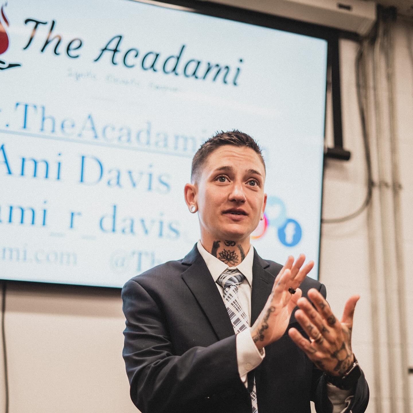 “Ami, what do you do?” Part 2
Professional Development.
I provide professional development for businesses, non profits, government agencies, public agencies, law enforcement, schools, etc
I do workshops/breakout sessions, Keynote speaking, online and in person trainings.
I will travel basically anywhere to do so and for almost any audience.
My most frequent topics:
LGBTQIA+, Trauma Responsive Care, intersections of Survivorship: CSEC, HT, DV, youth, LGBTQIA+, Culture and Bias, Instigating Resilience with Youth, ACEs, and wellness like Self-Care for Care Providers, Stress and Time Management, and Maintaining Optimism and Objectivity.
I can and do create custom trainings, as requested, as long as I’m confident the topic is within my scope.
All of my trainings are interactive and utilize multiple learnings modalities (lecture, video, activity).
All of my trainings are provided in the most trauma responsive way possible and are delivered in an engaging, open way. I always hold space for questions, reflections, and exploration.
I teach by modeling, including modeling curiosity.
I believe that learning can be fun and even very sensitive topics can be explored through fun and connection.
My philosophy is that personal development IS professional development and honoring our humanness is imperative to sustained growth.
I refer to my trainings as “learning conversations,” because I never want the experience with me as a facilitator to be one sided. Learning comes from engagement. My participants and I are in it together. I am a guide and facilitator, yes, but that doesn’t work if I can’t create a space of participation and engagement for the whole audience.
I have been speaking and teaching for about 16 years and my favorite parts of traveling and doing this work are the connections that are made and the positive growth the that is evident for participants and myself after every learning conversation.
If you’re tired of boring, soul sucking trainings and you’d like to know more or to book a training with me, send me a message and let’s chat about your needs and how I might help.
- Mx Ami