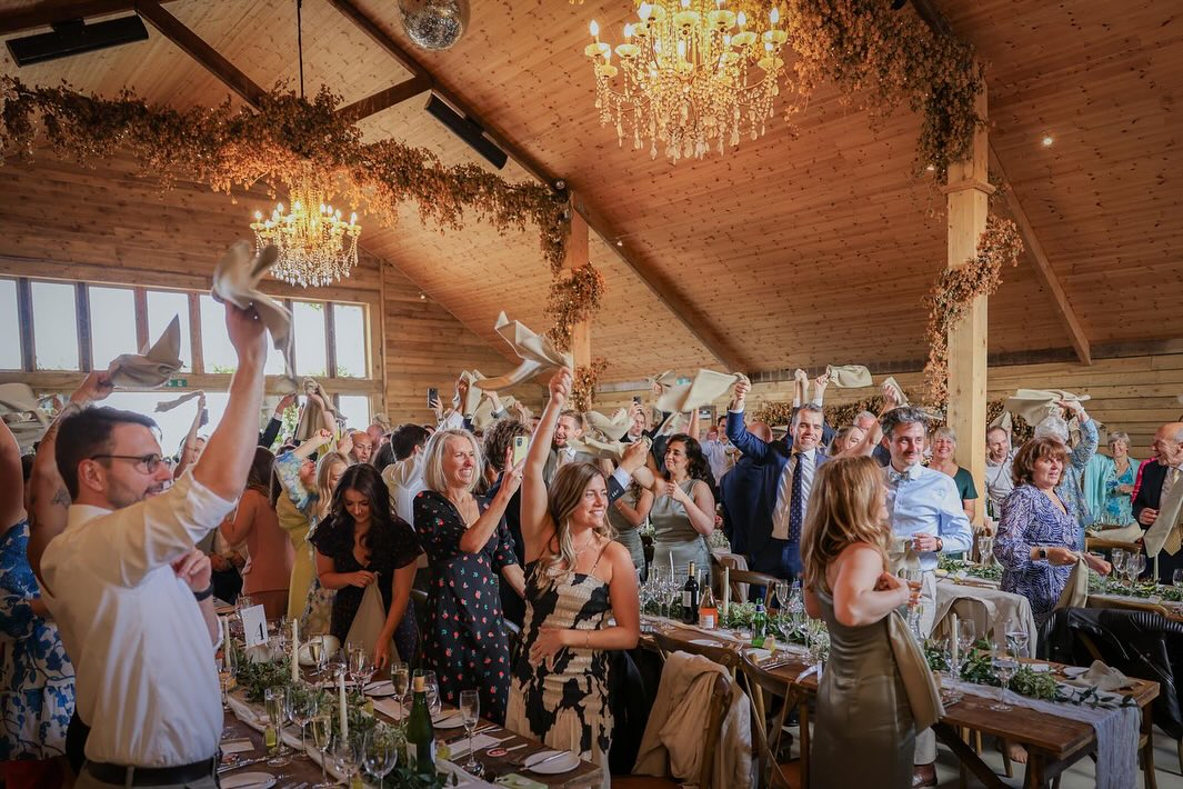 What a party! We love these photos by @vlaweddingphotography from one of our recent @highbillinghurstfarm weddings. Thank you L + H, we loved catering your day.
#weddingday #surreywedding #highbillinghurstfarm #surreycatering