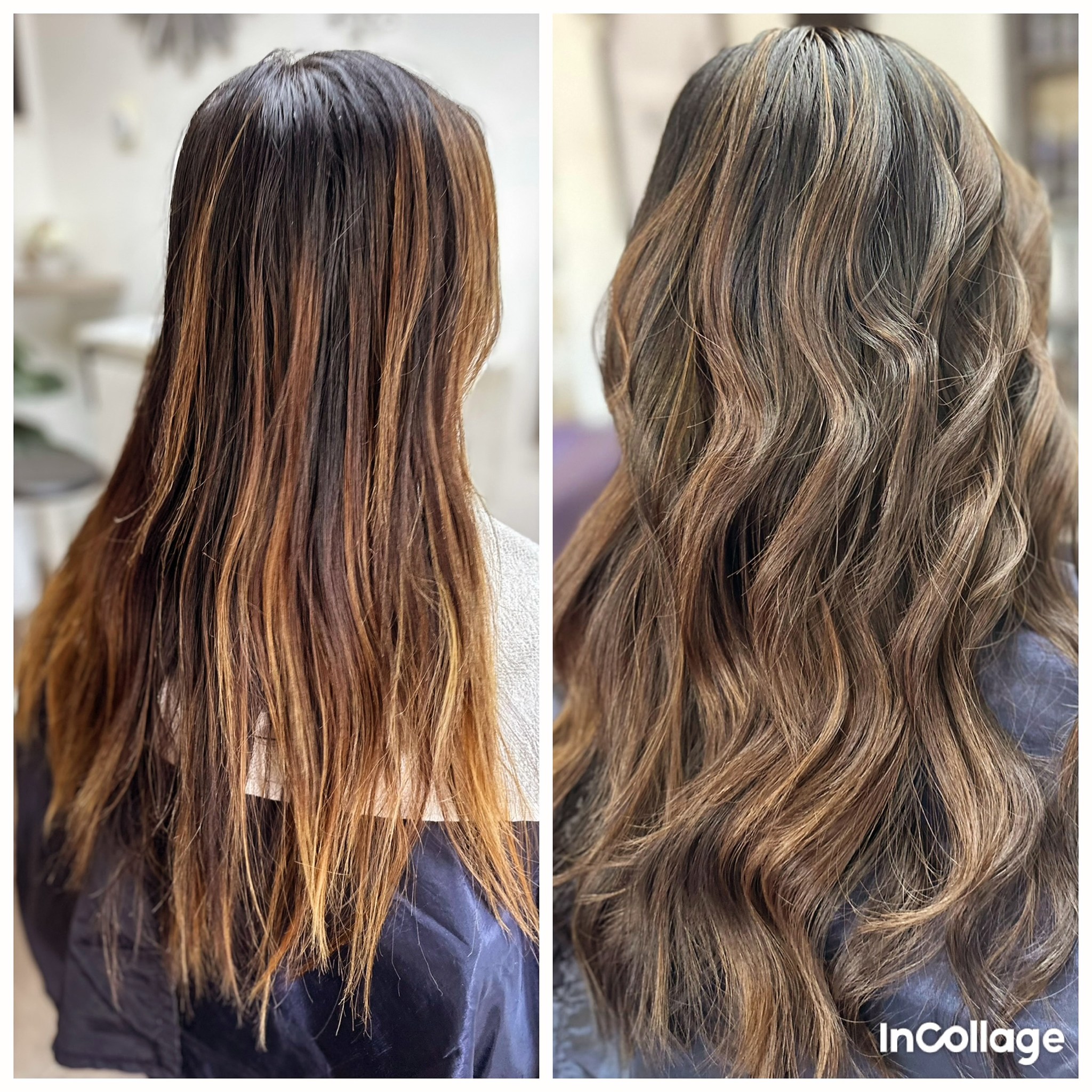 Added some highlights, low lights even everything out and Walla beautiful hair #theextensionqueen #hairextensionsalon #hairextensionmasters #hairextensionsspecialist #hairextensionstemecula