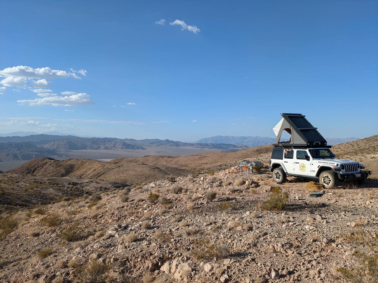 Few camp sites from a clients 2 week trip from Anza Borrego through Joshua Tree, Death Valley up the Eastern Sierras. Experienced overlanders having done the Africa continent overland down and back, they know how to pic a spot!