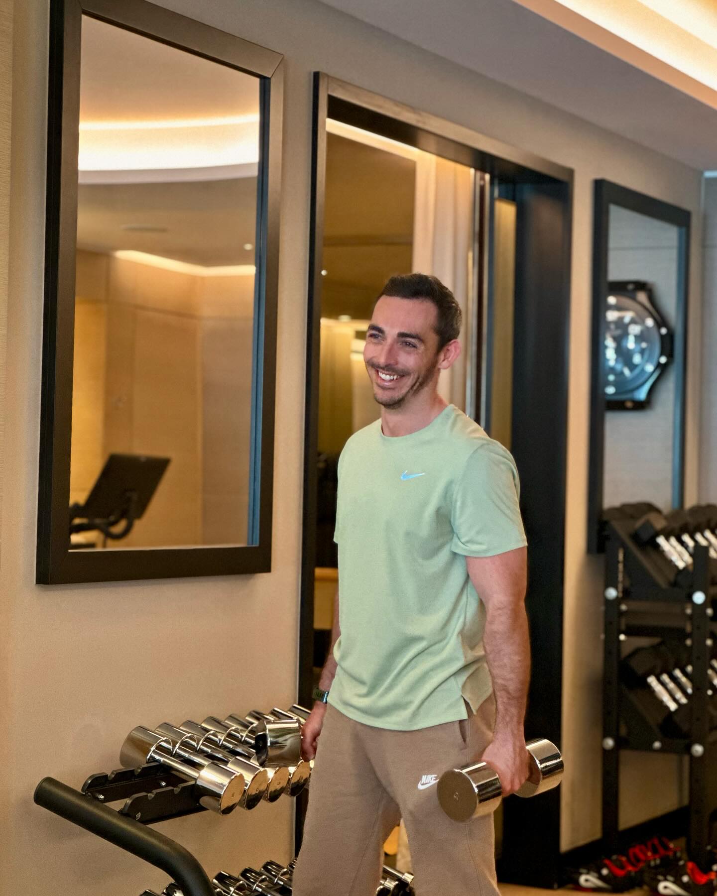 Ready for your workout at @chevalblanccourchevel