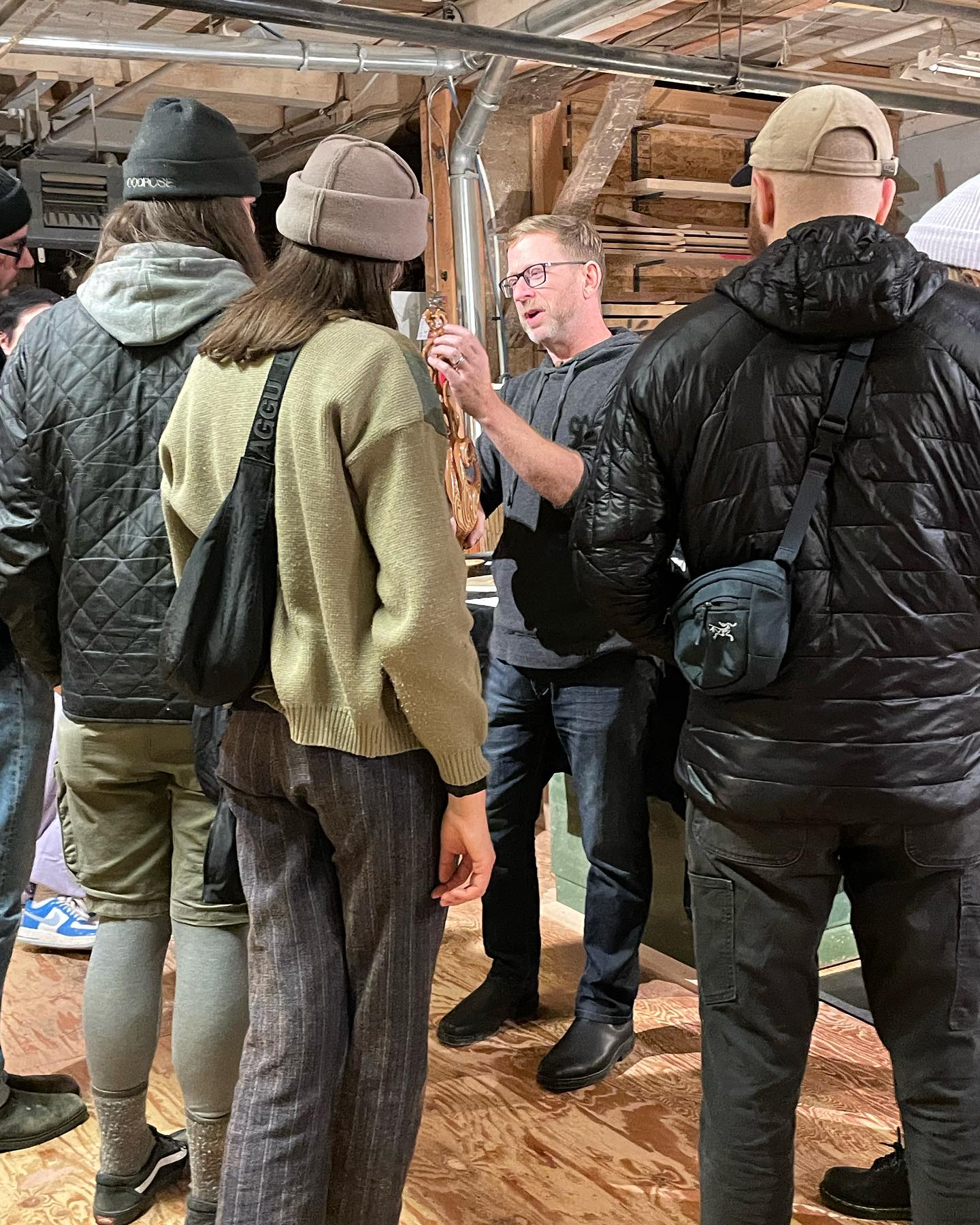 Everyone wants to know how these octopuses were made. Jesse has been doing a lot of explaining. @jessetoso