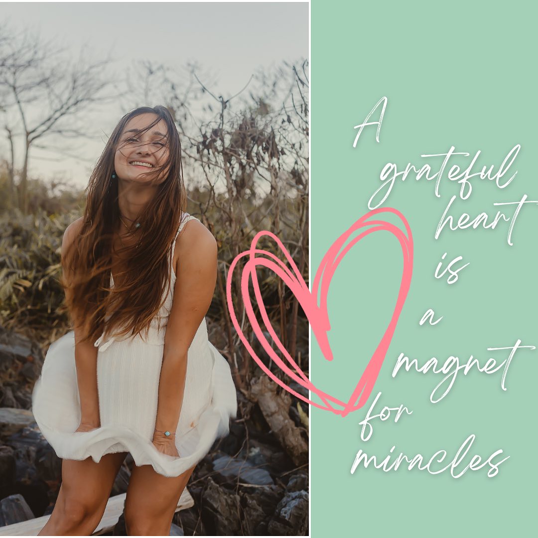 A heart full of gratitude acts like a magnet, drawing in the miracles of the universe. Today, I’m taking a moment to appreciate the beauty in simple things, the lessons in challenges, and the love that surrounds me. 🙏✨ Let’s be grateful not just for the good times but for every twist and turn that shapes our story. Embrace the magic that happens when we radiate positivity and thankfulness!
#gratitude #miracle #yoga #mindfulness #health #positivevibes #magic #thankfullness #meditation #yogateacher #mindfulnessteacher #yogamindfulnesshealth #positivequotes #positivethoughts #lasgaleras #dominicanrepublic #lasterrenas #samaná