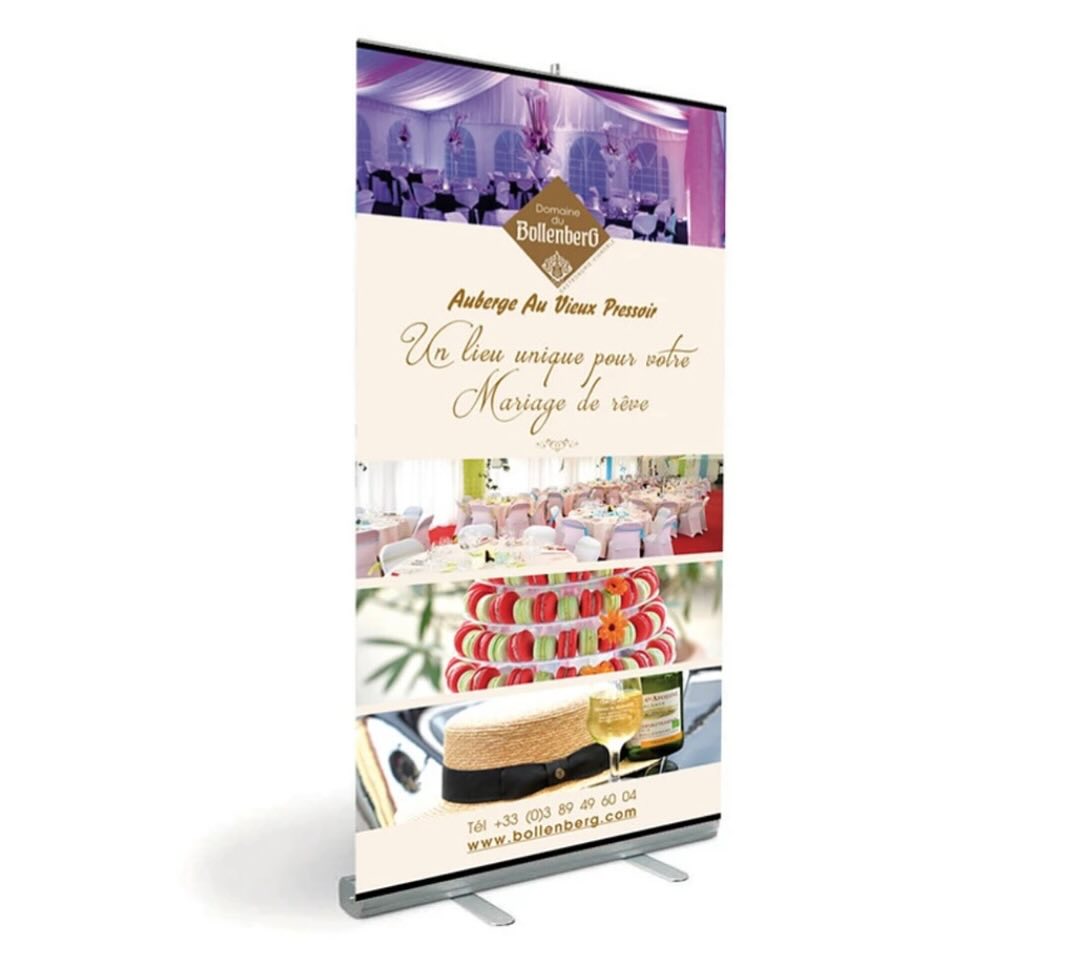 Le ROLLUP ! Excellent support de communication 🤩👍🏼💪🏽
Support de communication incontournable pour toute sorte d’activité, le roll up publicitaire est l’invité star de tous les salons, conférences, expositions et autres événements pour accroître la visibilité de votre entreprise, société ou établissement.
Dimensions :
60 x 200 cm
85 x 200 cm
100 x 200 cm
150 x 200 cm
200 x 200 cm
➡️ Contactez nous pour plus d’info 😉
Email : contact@arcamac.fr
www.arcamac.fr
#imprimerie #imprimeuralsace #communication #rollups #rollupbanner #graphiste #artisanat #pme #entreprise #alsacefrance #graphismedesign #commerçants #imprimeur