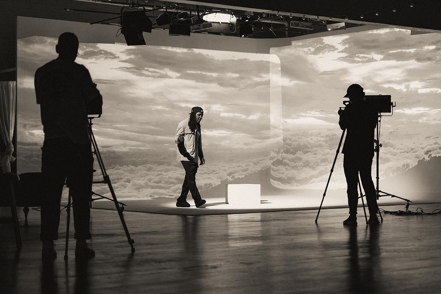 BTS w/ our pals @gardenstatehiphop @_jaecub