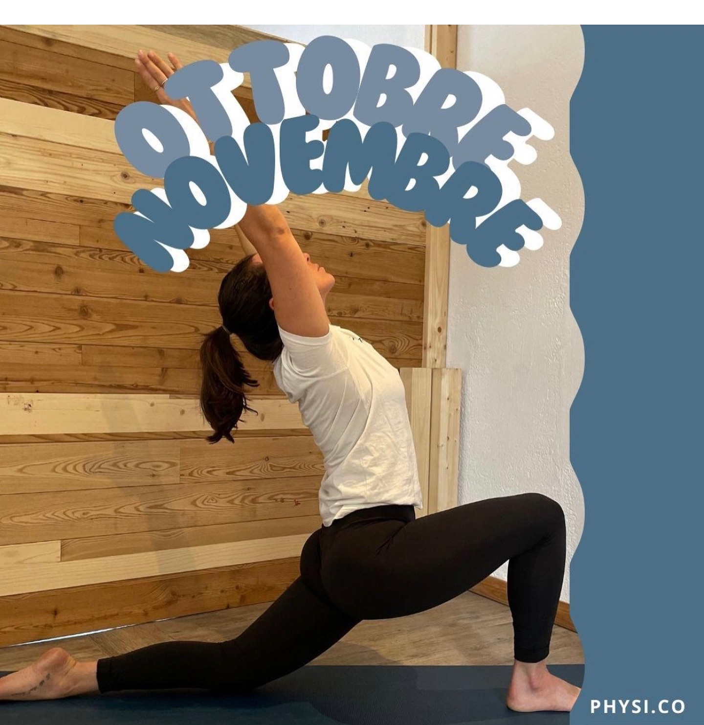Ti presentiamo il nostro calendario autunnale 🍂
PHYSI.CO è pronto ad accoglierti insieme a @virgi_pareto e @edoardopolverini nell’allenamento che più preferisci 🫶
Yoga, pilates, posturale ed allenamento funzionale per sentirti meglio ogni giorno insieme a noi ‼️
E non dimenticare che siamo sempre disponibili per lezioni Personal🙀👍
Ti aspettiamo 🤍
📲 scrivici per ogni info