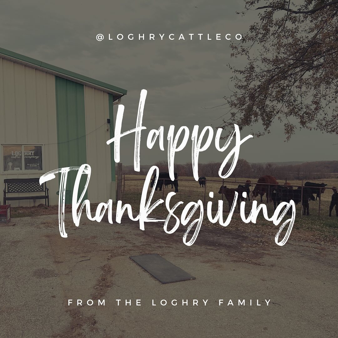 We are SO thankful for all of you! #thankyou for letting us do what we love every single day 🍁🐮 Happy Thanksgiving!