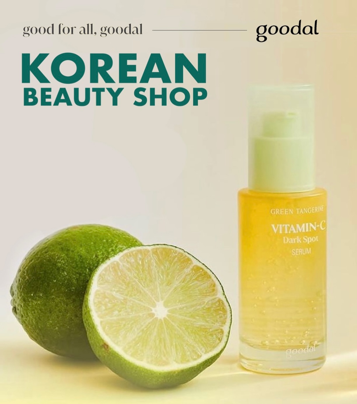 Te presentamos nuestro último “fichaje” Goodal es una marca de clean beauty que se posiciona como el estandarte de una belleza consciente, responsable y efectiva, comprometida tanto con el cuidado de tu piel como con la protección del medio ambiente.
Comprometida con la calidad, Goodal infunde su cosmética con recursos naturales de la isla de Jeju, cosechados durante su apogeo, para asegurar su máxima eficacia y una elevada concentración de principios activos.
El clima subtropical húmedo y la tierra fértil de Jeju ofrece una abundancia de ingredientes con poderosas propiedades nutritivas y antioxidantes. Jeju, el ‘Hawai de Corea,’ es conocido por ser el almacén de la cosmética natural coreana. 🌴🌿
¡Únete a la revolución del skincare consciente y siente la diferencia en tu propia piel! 💚
#Goodal #BellezaNatural #SkincareConsciente #goodal #greentangerine #cosmeticalimpia #cleanbeauty #manchasoscuras #kbeauty #kbeautyspain #cosmeticanatural #cosmeticacoreana #cosmeticaconsciente #jeju #koreanskincare #greentangerineglow #vitaminac🍊 #vitaminac #mandarinasverdes #glow #luminosidad #cosmeticacrueltyfree #bellezacoreana #comprarcosmeticacoreanaespaña #hiperpigmentaciones #kbeautyportugal #pigmentacion #melasma #tratamientobelleza #tratamientosnaturales