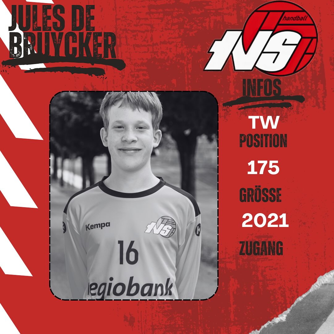 Kadervorstellung U17 Torhüter, Flügel und Kreisläufer