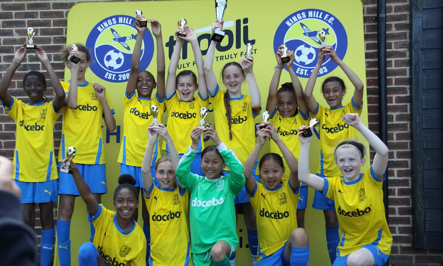 @afclewisham_raiders_girls add another one to the trophy cabinet... Is there even space left? 🏆🎉