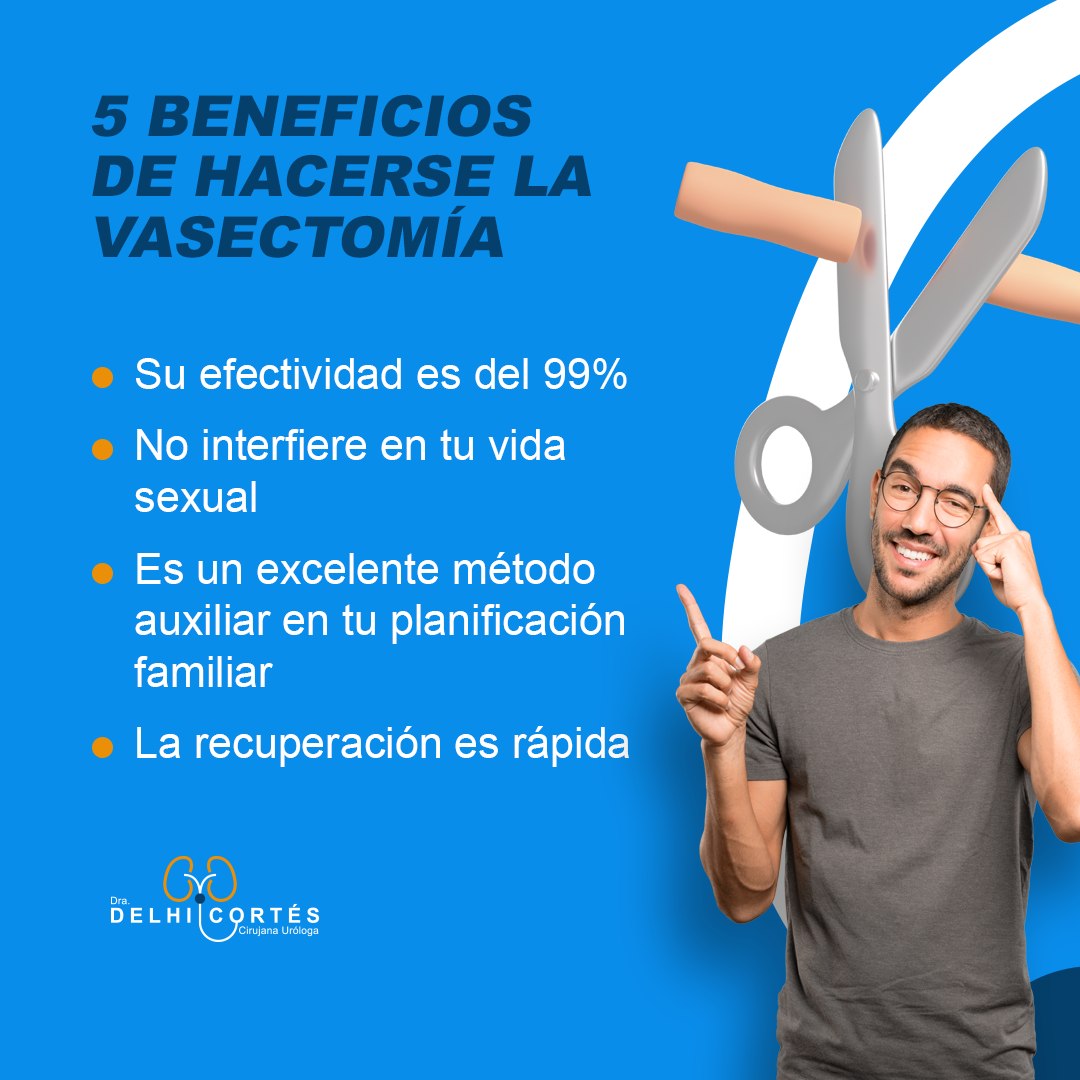 🙌La vasectomía es uno de los métodos anticonceptivos más eficaces, tiene una efectividad del 99%, no protege contra enfermedades de transmisión sexual, por ello es importante seguir usando protección.
☝️Es importante que los hombres se involucren y ser responsables en la salud sexual y reproductiva.
✨Antes de decidirte por una vasectomía, es aconsejable discutir tus opciones anticonceptivas y cualquier pregunta o inquietud con un profesional de la salud, como un urólogo o un médico de familia, para tomar una decisión informada y adecuada para ti y tu pareja.
Agenda tu cita 👇
⚕️Doctoralia: https://www.doctoralia.com.mx/yeniseik-delhi-cortes-vazquez/urologo/san-andres-cholula
📞 Teléfono: 222 227 2713
✅ WhatsApp: 561 213 3757
Dirección:
📍 Periférico Ecológico 3507, int. 1229, Col. Emiliano Zapata, San Andrés Cholula
Horarios:
🕗Martes y jueves de 16:00 a 20:00 hrs
🕗Sábados de 10:00 a 14:00 hrs
👩⚕️ Dra. Delhi Cortés
Médico general, C.P. 09137489
Especialidad en urología, C.P. 12342044
Certificación del consejo Mexicano de Urología, 1787
#urología #urologo #médicourologo #urologa #urologocholula #urologacholula #médicocholula #urologoTlaxcala #Puebla #Tlaxcala #Cholula