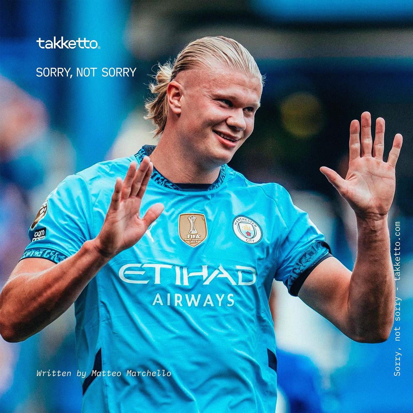 “Revenge is a dish best served cold,” Haaland must have thought as his Man City made a mockery of Chelsea during the Premier League 2024/25 opener. In fact, the Norwegian striker’s revenge didn’t have much time to cool down, as the draw pitted the two teams against each other right at the start of the Premier League. The face-off between the two players came less than a month after the day their rivalry officially began.
The episode that sparked this little feud dates back to the Spanish national team’s celebrations after winning the European Championship in Germany. The Spanish defender was caught on camera in the locker room singing “Haaland trembles, Cucurella is coming,” a chant that was more ironic than anything else, where the Spanish defender tried to scare the City striker.
However, the encounter between the two quickly swung in favor of the Citizens when Haaland’s goal put his team ahead less than 20 minutes into the match. The lead was then doubled in the second half by Kovacic, who sealed the game with a beautiful long-range shot.
Haaland had the opportunity to rub salt into Cucurella’s wounds at the end of the match when he quite blatantly ignored his request for help to ease some cramps. Finally, he concluded the affair during the press conference, where he snubbed the Spaniard, pointing out that before acting cocky with La Roja, Cucurella had asked him for his jersey during their previous season’s head-to-head clash.
The goal scored by Haaland marked his 100th match with the Manchester team and was his 91st goal in that shirt, a frightening percentage that only confirms that Cucurella’s sarcasm was more a sign of admiration than a provocation.
Written by Matteo Marchello @brigatacavallino
#haland #cucurella #mancity #chelsea #footballhistory #art #footballart #takketto_