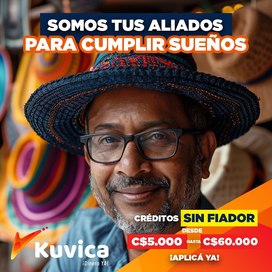 🚨Válido para Managua 🚨
Impulsamos tus sueños 🚀 Con #Kuvica tenés DINERO YA para lograr llevar tu negocio a donde siempre has querido 🙌🏼 ¡Contactanos hoy mismo e inicia tu proceso para aplicar por tu crédito!