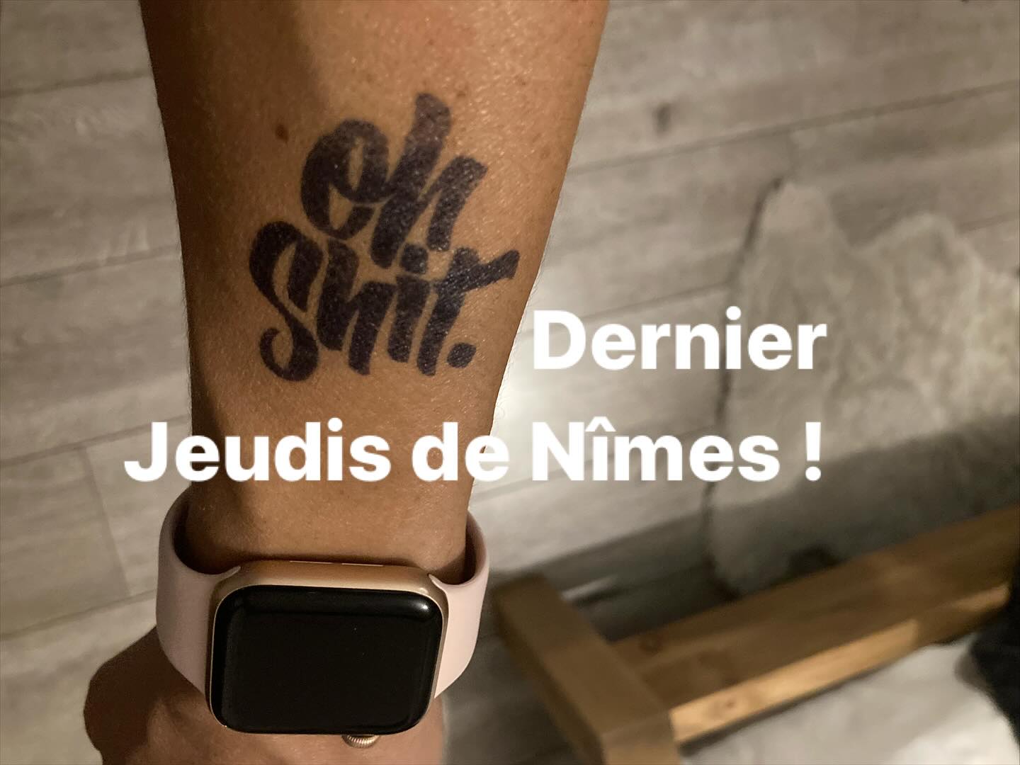Dernière chance ce soir pour tester les nouveaux tatouages au jagua !!!