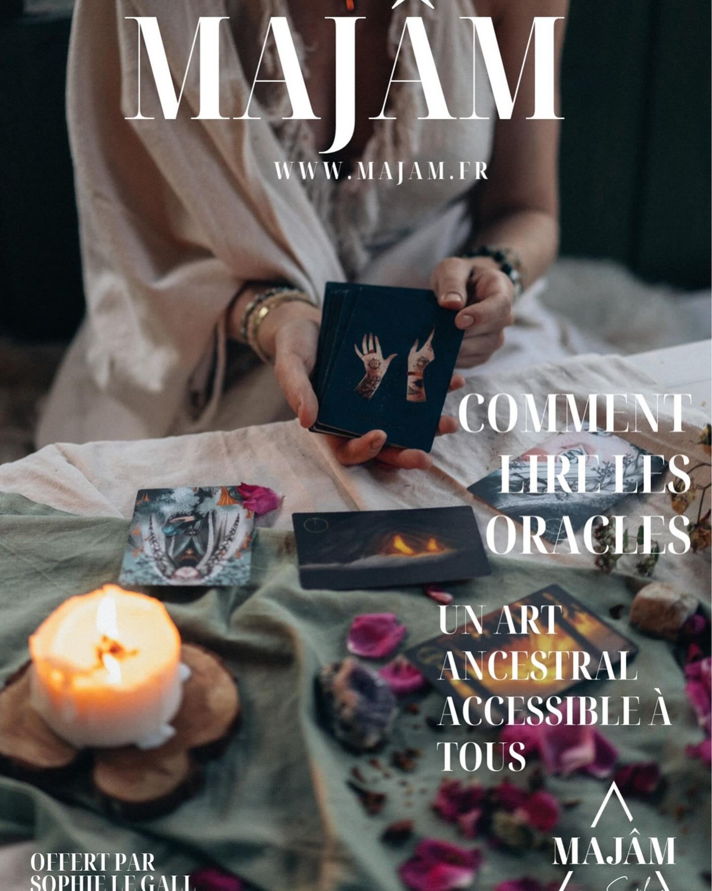 Je vous offre un livret sur les oracles dont vous trouverez le lien en bio.
Vous pouvez aussi vous procurer pour 8€ mon livret sur la manifestation ! Lien en bio également 🥰