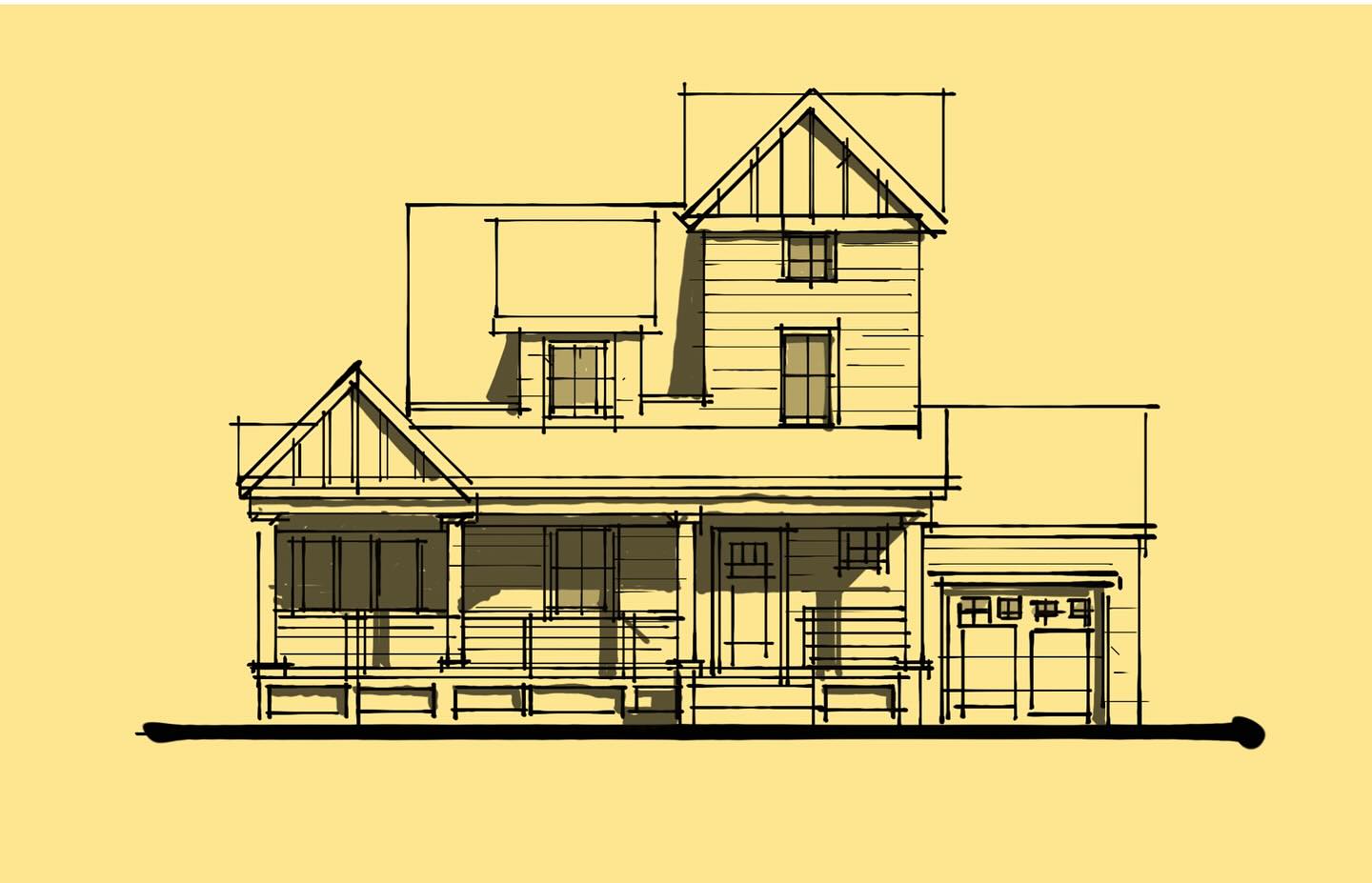 Study for a whole home renovation. #renovation #farmhousestyle #southplainfieldnj