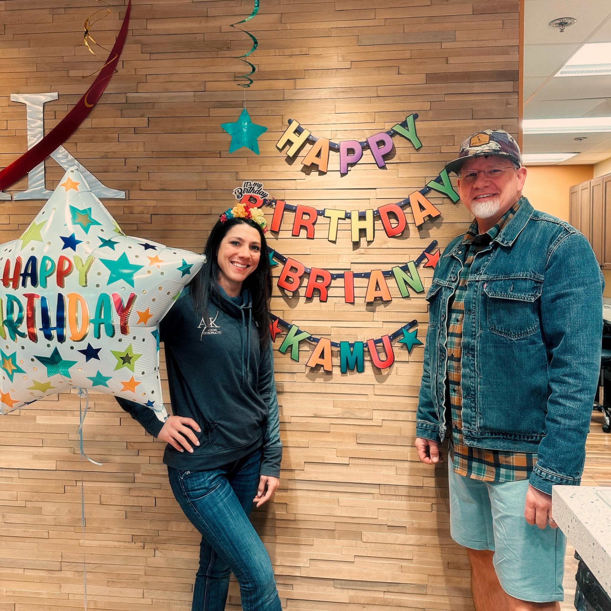 🎈BIG BIRTHDAY SHOUTOUT TO THESE TWO!🎈Kamu’s birthday is this Saturday and Brian’s birthday is this coming Monday! Cheers to another trip around the sun🥳🎂 #adkinschiropractic #chiropractic #chiropractor #anchorage #alaska