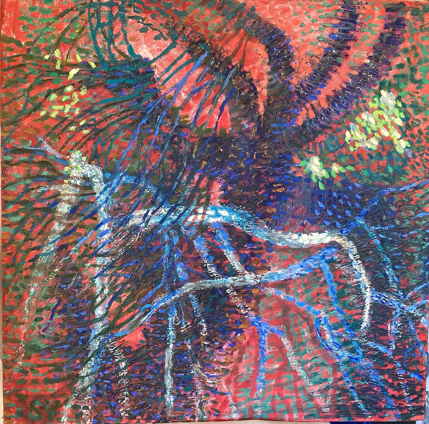 Приехала на Аланды и встретила свои работы, про которые забыла, потеряла, соскучилась…