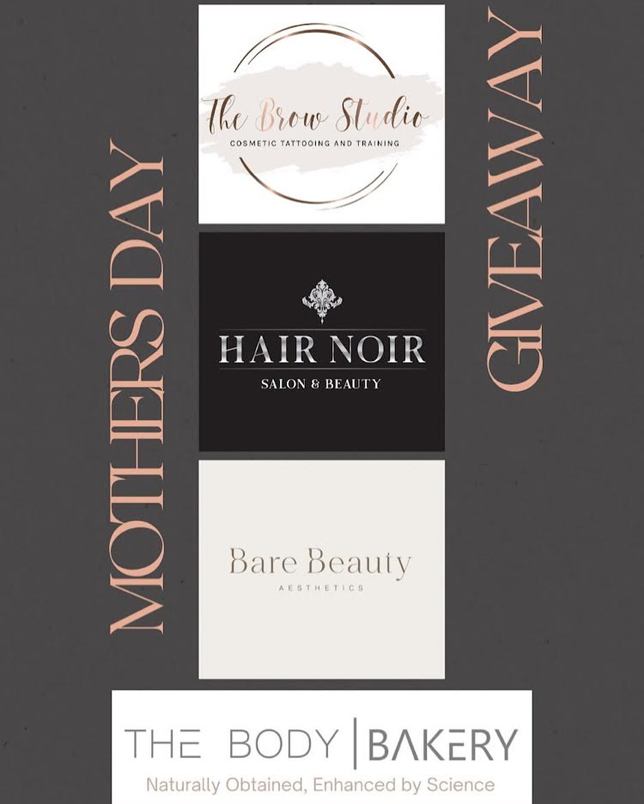 Because mums are worth celebrating 💕
These 4 local businesses have come together with a hamper that will brighten even the longest days after a restless night sleep with the little people in our lives.
The Brow studio
Brow lamination and tint voucher, Brow code brow growth oil, Max n Louie glossy lips, Blush stick and shadow stick.
Hair Noir
Angel shampoo, conditioner and hair oil pack, No tangle hair brush and a $50 voucher.
Bare Beauty Aesthetics
$100 voucher
The Body Bakery
Body Scrub, Body butter, Gel cleanser, face serum and face cream.
To enter you must….
Like and follow each page above
Tag either yourself (mums never do anything for themselves) or someone you think deserves this hamper. The more tags, the more entries. BONUS: Get 2 extra entries if you share on your stories. Make sure to tag us so we can see 😊
We will draw the winner on Wednesday 8th of May.
.
.
.
.
.
.
Bare Beauty Aesthetics Important Notice:
Winning this voucher does not constitute informed consent for any medical procedure. A thorough evaluation will be required before any treatment options are discussed. This evaluation will determine your suitability for any medical procedure. You have the absolute right to refuse any treatment we recommend at any point. Please be advised that even with the voucher, treatment may not be provided if the evaluation indicates you are not a suitable candidate for your own safety. However, voucher can be redeemed on appropriate skincare that is offered in clinic. Must be over 18 to redeem this voucher💕