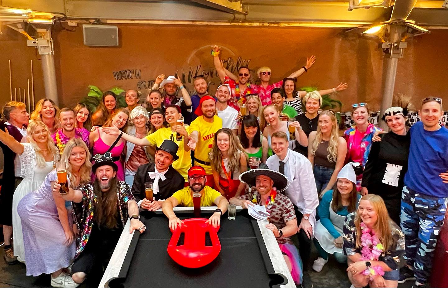 The 2024 Treasure Hunt • So much love for this EPIC lot 🧡🏴☠️🦜💎👑☠️🍻🥳 #BetterTogether
