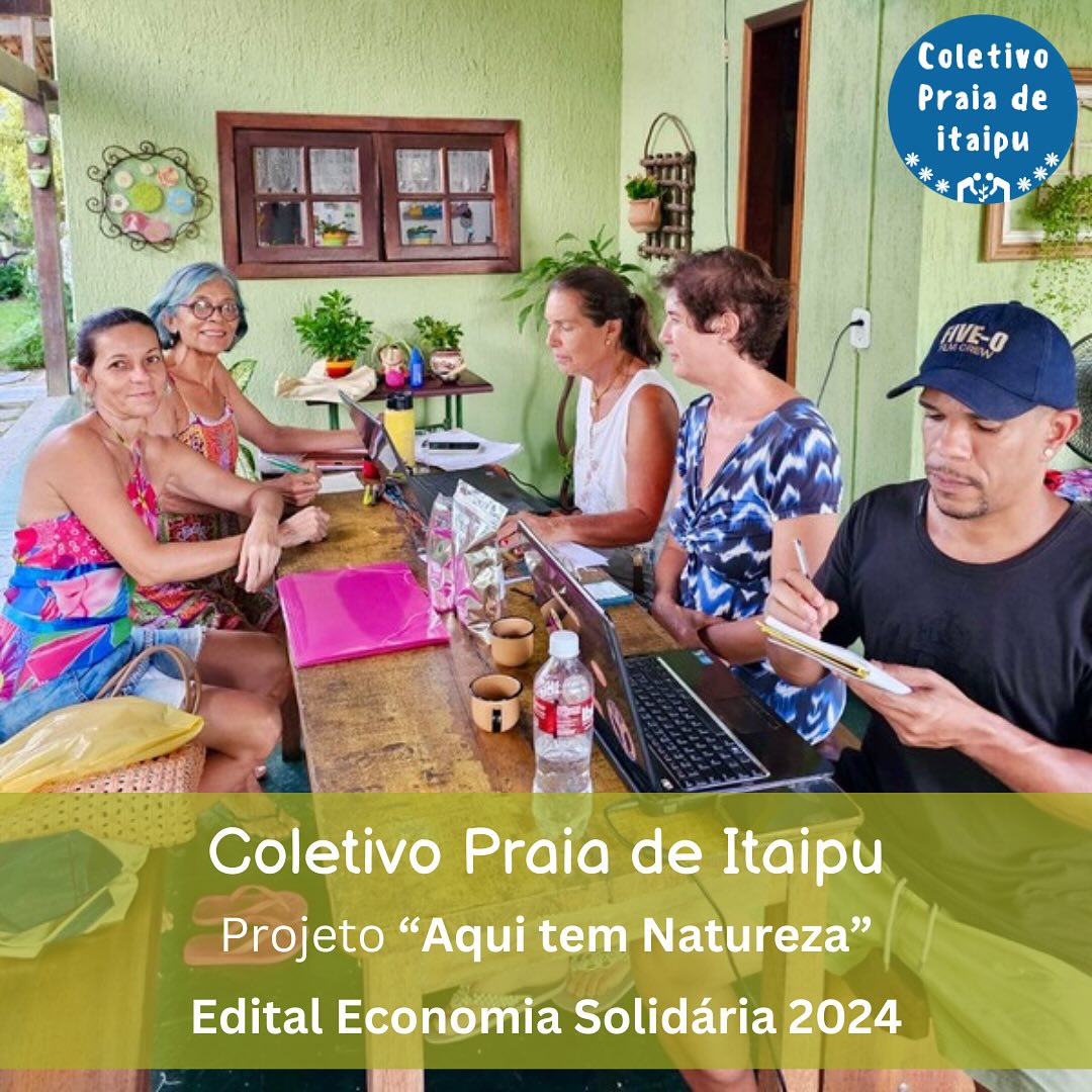 Nosso coletivo está indo além de apenas gerar os impactos socioambientais positivos em nossas atividades nos canteiros. Aproveitamos o Edital de fomento á Economia Solidária de maio 2024 e construímos um projeto lindo, solidário e inovador . Queremos atuar de forma empreendedora, beneficiando diretamente os integrantes do Coletivo envolvidos na proposta enviada para o Edital. Com os recursos, iremos nos estruturar para participar da Feira da Economia Solidária aos sábados em Itaipú. Nossa barraca já tem nome, “Aqui tem Natureza”, e expressa o que vamos oferecer de produtos e serviços. Esse novo momento do Coletivo promete causar um movimento na feirinha , teremos o serviço de coleta de resíduo orgânicos, venda de mudas, sementes, minhocas, frutas, hortaliças, bolos e gelais naturais… tudo vindo dos quintais para os frequentadores da feira… a motivação desta nova perspectiva nos diz que esse novo movimento vai ser um SUCESSO.
Seguimos com nosso lema “ Plante o Bem que o Resto Vem “
#edital #niteroisustentavel #feiras