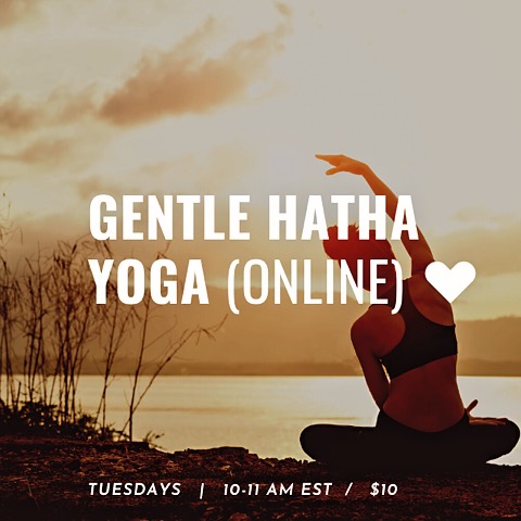 Join me tomorrow for yoga Tuesdays at 10 ๐ง๐ปโโ๏ธ A gentle grounding practice from the comfort of your home, to set you up a for a beautiful day and week ahead โค๏ธ No experience necessary, and Iโll be ending class with a little distance group Reiki healing during Savasana. Link in bio to register, see you on the mat tomorrow ๐ Namaste ๐