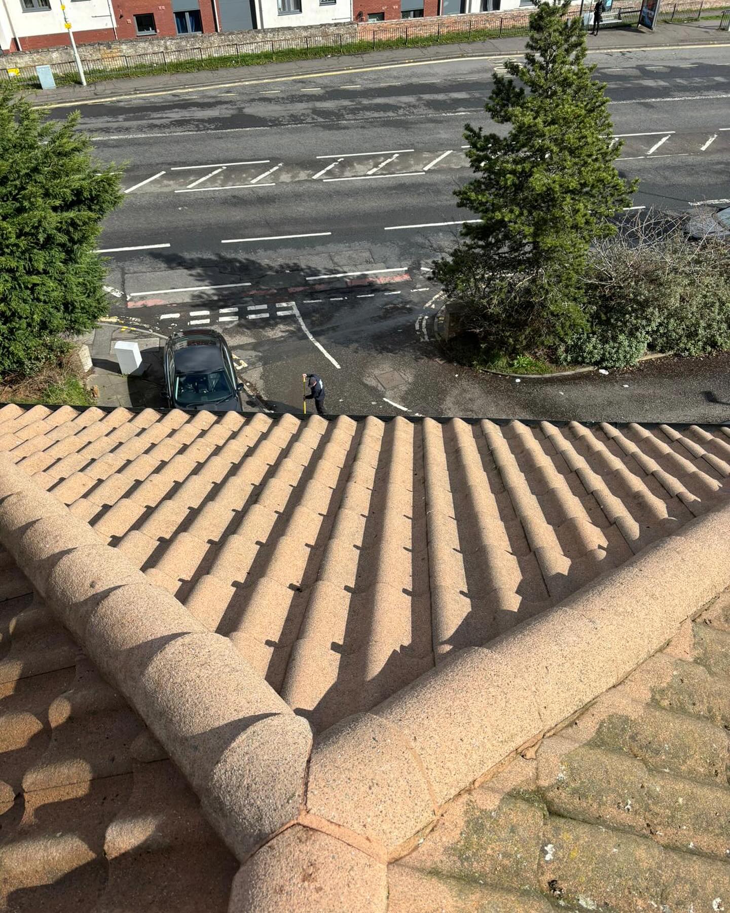 Saturday roof clean done, Contact us for a free quote ✅