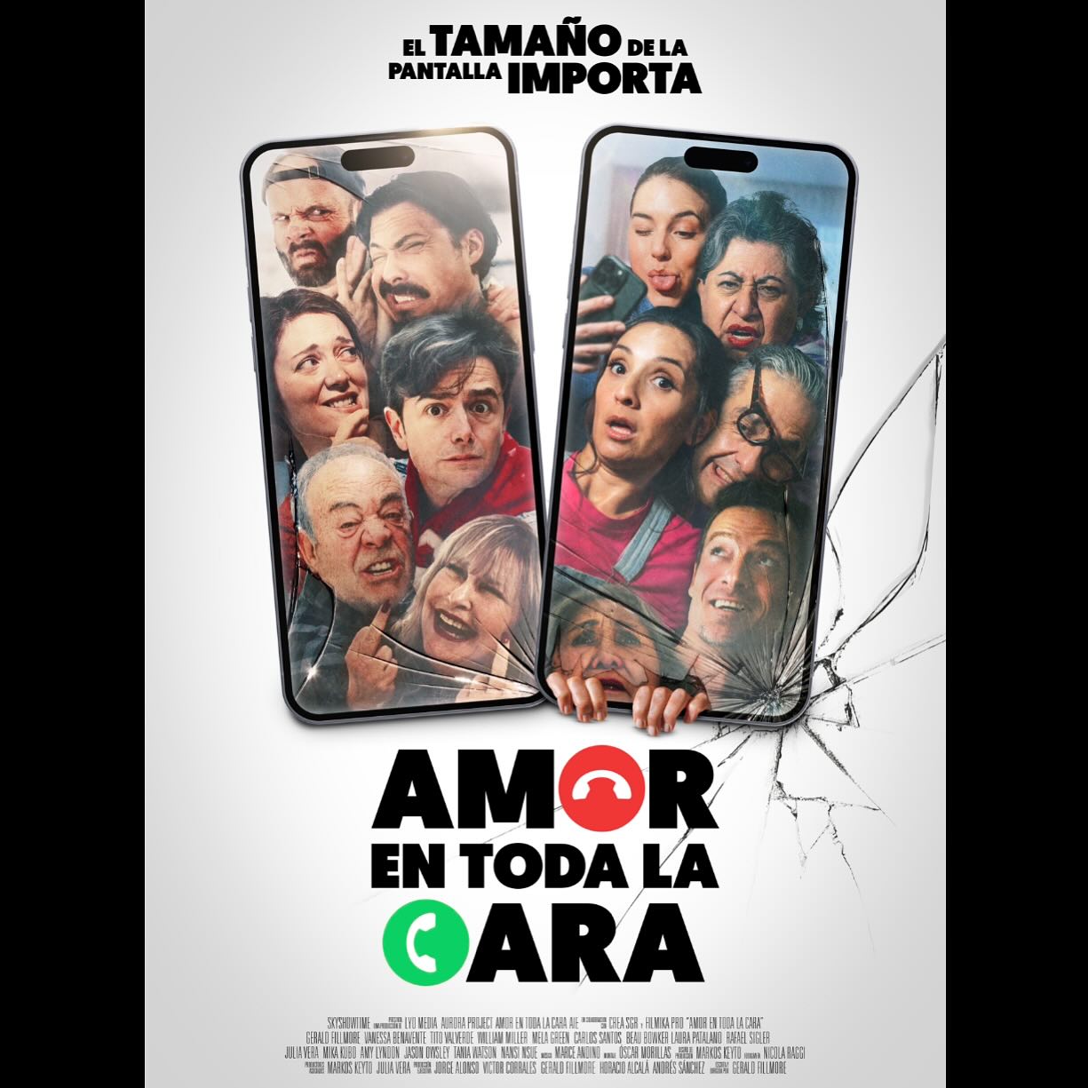 Preestrenamos nuestra peli @amorentodalacara en España. Lunes 3 Bilbao en @caostica_bilbao @bilborock
Jueves 6 Madrid @palacioprensa
Viernes 7 Zaragoza @artesietelatorre
A partir del viernes en cines!
@skyshowtimees presenta una producción de @lyomedia @theaurora_project AMOR EN TODA LA CARA AIE en colaboración con @creasgr @filmika.pro
“AMOR EN TODA LA CARA”
@geraldbfillmore @vanessabenavente_ #titovalverde @williammilleractor @melagreenh @ofcourseitscarlos @rebelheartmedicine @lpatalano @rafasigler @juliaveraandrews @mikakubo @amylyndon @jasonowsley @taniamwatson @nansinsue
Música @soymarceandino Montaje @oscar_morillas Diseño de Producción @markoskeyto Fotografía @nicoraggi
Productores asociados MARKOS KEYTO JULIA VERA Producción Ejecutiva JORGE ALONSO VICTOR CORRALES GERALD FILLMORE HORACIO ALCALÁ ANDRÉS SÁNCHEZ
Escrita y Dirigida por GERALD FILLMORE