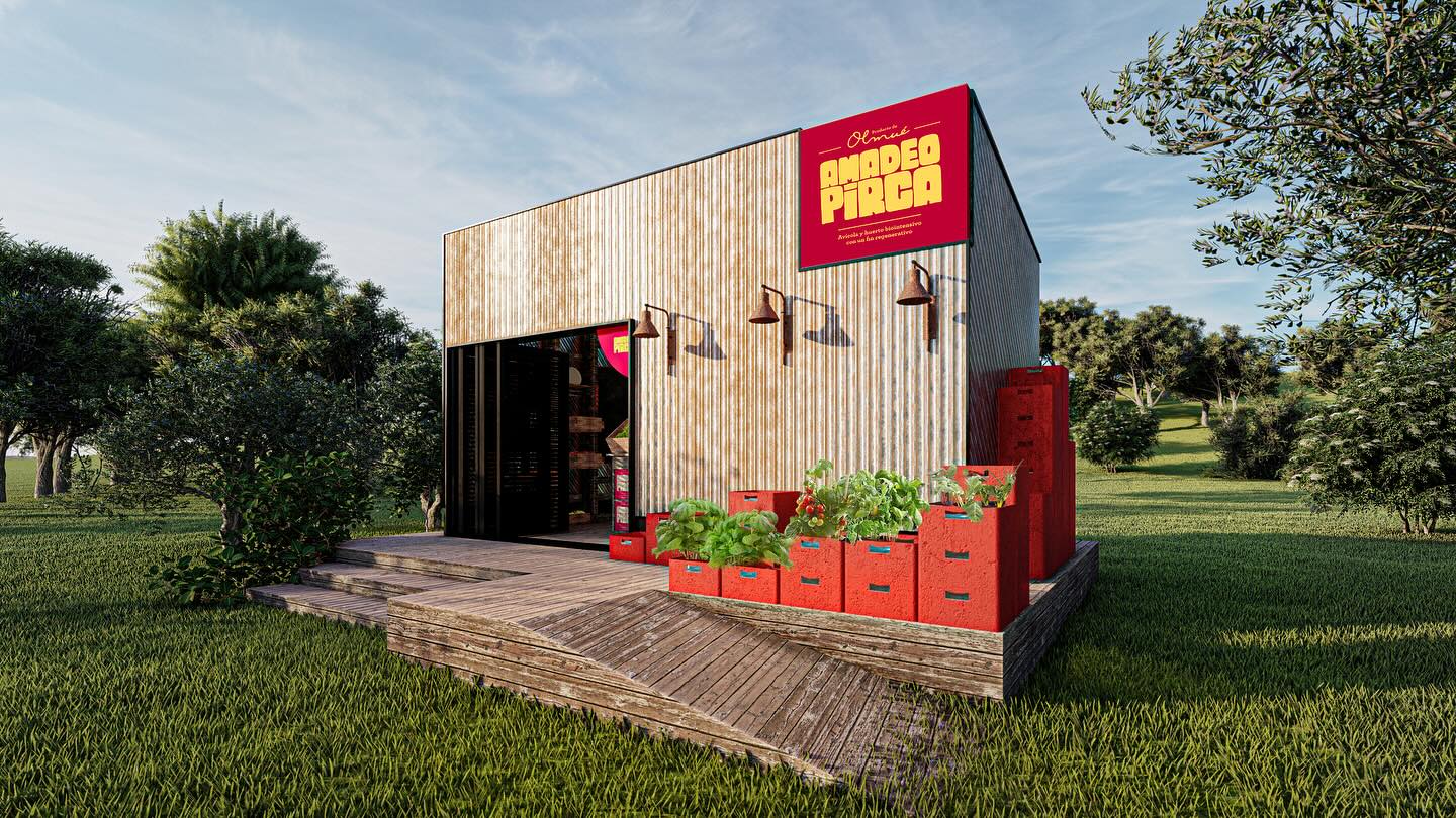 AMADEO PIRCA
Olmué, Chile
Estrategia: Autenticidad/ Fusión/ Trading up
Puntos de encuentro: Fachada/ Layout tienda/ Señalética/ Packaging/ Web/ Dispositivos
Amadeo Pirca es una empresa agrícola regenerativa y colaborativa, que trabaja en conjunto con la naturaleza y el medio local. Es una marca que creamos desde cero, empezando por el nombre, el concepto y colaboramos en la elaboración de su nuevo espacio comercial.
La misión es ser ejemplo de industria responsable generando un ambiente colaborativo y educativo entre la naturaleza, los trabajadores y el medio local.
Este proceso creativo inicia con la tradición de una familia y su conexión con el ecosistema local. De hecho, Don Amadeo, dio inicio a esta empresa levantando la primera pirca en el fundo en 1954, siendo él la inspiración para el nombre Amadeo Pirca.
Si quieres saber más del proceso creativo de @amadeopirca y encontrar otros proyectos como este, te invitamos a visitar nuestro sitio web 🤓Link en la bio!
Ponle #creatividad
Ponle #estrategia
#farm #retail #design #retaildesing #storedesigns #store #brandexperience #shopping #diseño #designstudio #illustration #granja #logo #branding #olmue #eggs