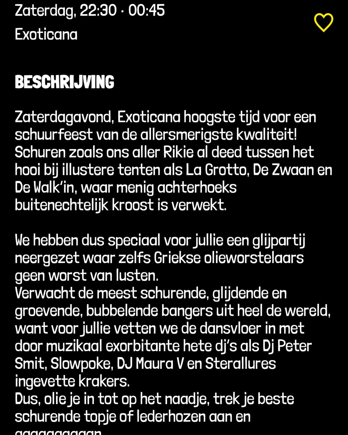 Tonight from 22.30pm - 00.45am we are closing off Playa Exoticana @zwartecross with only the most sexy world music. Expect Brazilian funk, African bass, Caribbean dancehall and other tropical vibes.
Also tomorrow you can catch me at the same stage solo and with my partner in crime Sterallures with some more laidback world music from Ghana to Japan, from Turkey to Norway. Sets between 1-2 pm, 3-4 pm, 5-6pm & 7-8 pm.
Ps. There is an enormous pool next to the stage, so you can cool off from all this heat 🥵
