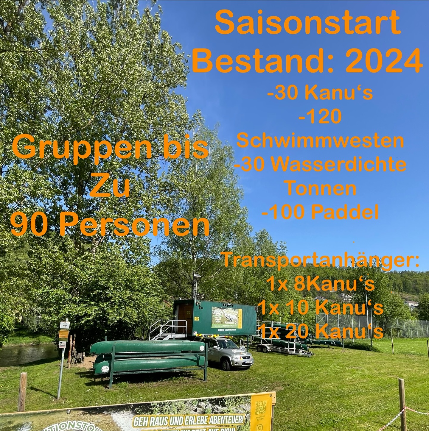 Auf eine gute Saison ! Und einen tollen Sommer !
Bis bald !👋 🛶