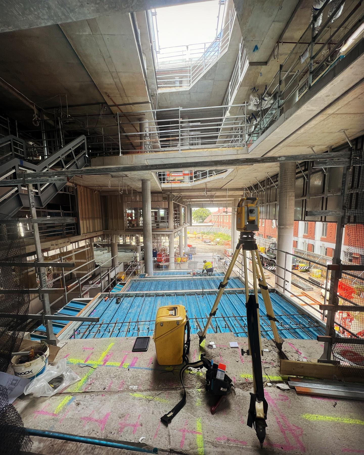 Grand stairway. #bangonsurveying #melbournesurveyor #melbourneconstruction