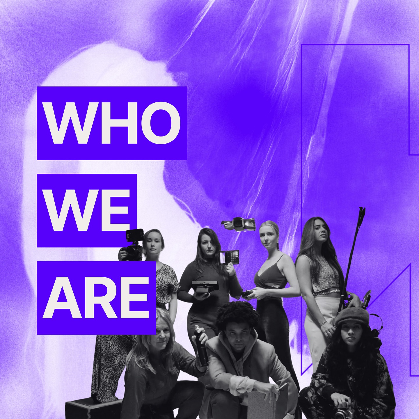 WHO WE ARE
👉Welcome to Studio HER! We are a Creative Content Agency, representing talented female video- and photography creatives and building a creators network worldwide.
👉We create audiovisual campaigns for ourselves and others, through every stage from pre-production to post production (HER Creative Agency). Set up all-female crews, or curate individual creators for events as part of existing teams or processes (HER Booking Agency).
👉Our mission? To balance diverse perspectives in visual storytelling by energizing equal representation and expression in film, photography, TV, and online media.
👉 We stand for (e)quality and love collaborating with everyone. We exclusively represent female creatives, but we are equally passionate about joining forces with men and anyone who supports and amplify our vision for a more diverse and inclusive industry.
Change is made collectively.
#whoweare #studioHER #equalrepresentation #media #productionhouse #hercollective #amsterdam #inclusivestorytelling #visualstorytellers #creativecommunity #representationmatters