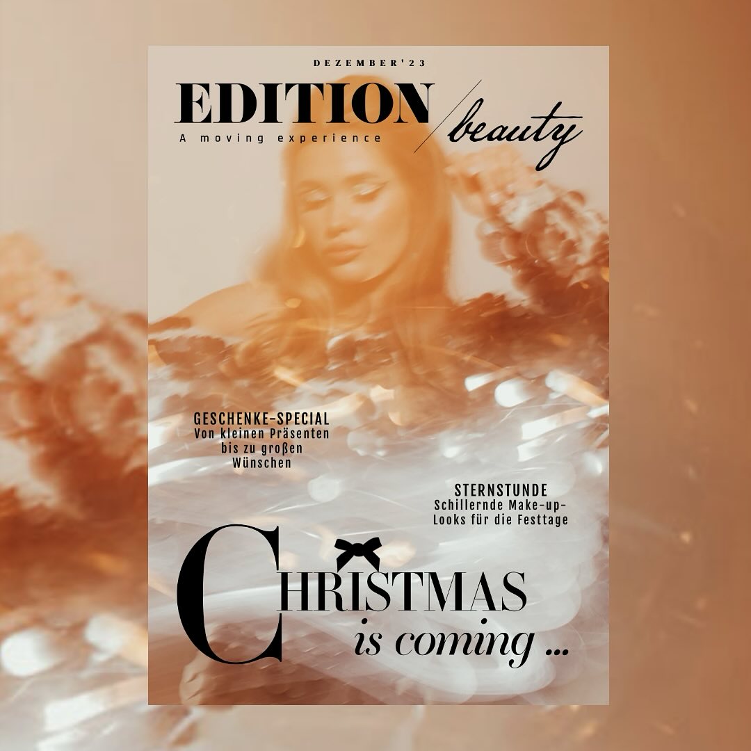 OUT NOW 💥
Edition Beauty Issue #6/23
@editionbeauty_magazin
www.editionbeauty.de
⠀⠀⠀⠀⠀⠀⠀⠀⠀
ARTDIRECTION by me @nedorostangelina
⠀⠀⠀⠀⠀⠀⠀⠀⠀
#nedorostangelina #grafikdesign #editorialdesign #editorial #editorials #editorialmagazine #editorialdesigner #editoriales #kreativagentur #designstudio #münchen #munich #logo #bayern #creativeagency #animiertesmagazin #design #digitalmagazine #layouts #onlinemagazine #animationdesign #beauty #editionbeauty #magazine #artdirection #artdirector #2024 #design