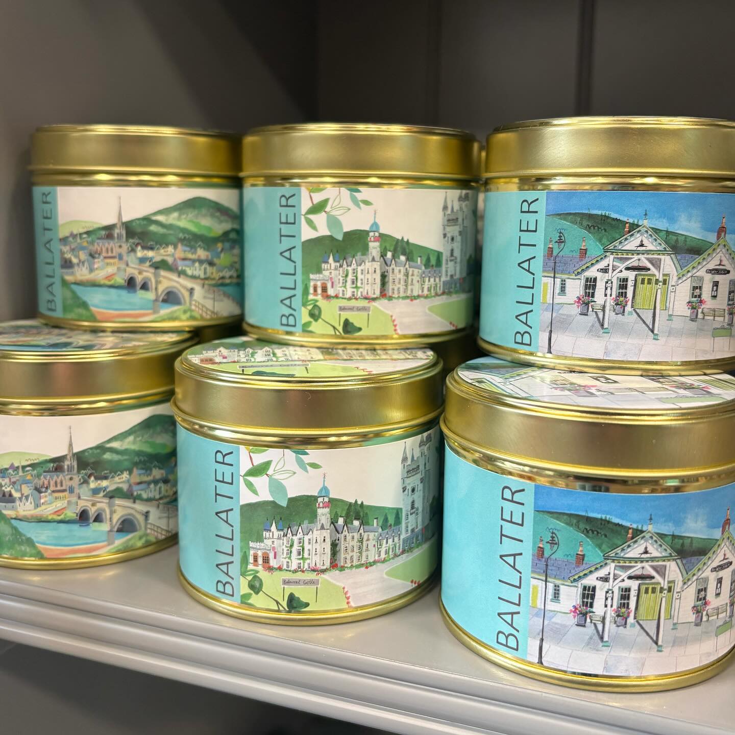 Our gorgeous new candles are now in stock! Featuring our stunning designs from @lizandkatepope ๐๐ฟ๐ซงA gorgeous little tin that can be kept as a keepsake long after the candle has been enjoyed, this wee candle would be a one of a kind, unique gift for a loved one, or a treat for yourself after your Highland Holiday. 3 beautiful designs available : Ballater Village, Ballaters Old Royal Station & Balmoral. Online and in store now! Crimson Roses and Charred Woods with wisps of oak smoke, birch, raw amber and deep rich musks. ๐ฏ๏ธ๐ฅ๐ฅ#candle #personal #highlandsofscotland #ballater #balmoral #ballaterstation #scentedcandle #giftsfromscotland #scotland #highlandholiday #gift #shopscotland #shopsmall #shoplocalaberdeen #shopsmallscotland #shopscotland #shoplocalaberdeenshire #aberdeenshire #balmoralcastle #royaldeeside @visitballater @visitabdn @ballatereagle @ballater