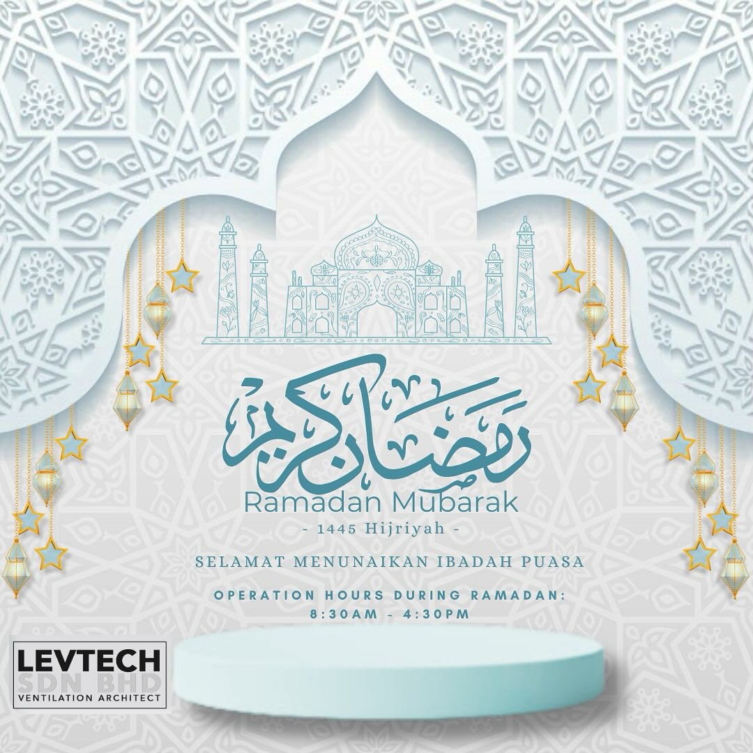 Selamat menunaikan ibadah puasa to all muslims
#levtechsb #levtechsbmalaysia #ventilationarchitect #lev #localexhaustventilation #ventilation #ventilationsystem #levtesting #fumehood #fumecupboard #ductlessfumehood #ducting #ductingsystem #fume #fumeextractor #armhood #canopyhood #laboratory #emergencyshower #scrubber #centrifugal #dustcollector www.levtechsb.com