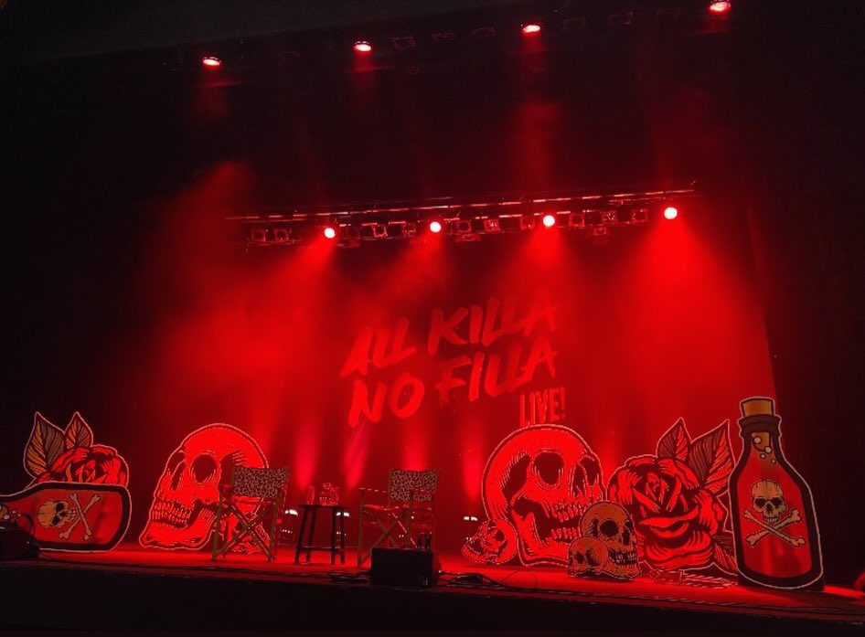 Recent stage prints created for the #allkillanofillla tour - Fearuring @kiri_pritchard_mclean & @rachelfairburn
Special thanks to @owen_donovan & @berksnest
9m x 8m front lit stage backdrop -
Freestanding floor graphics designed and manufactured to accompany.
#graphicdesign #wideformat #ukdesign #smallbusiness #stage #allkillanofillla #kiripritchardmclean #rachelfairburn #ukcomedy #tour