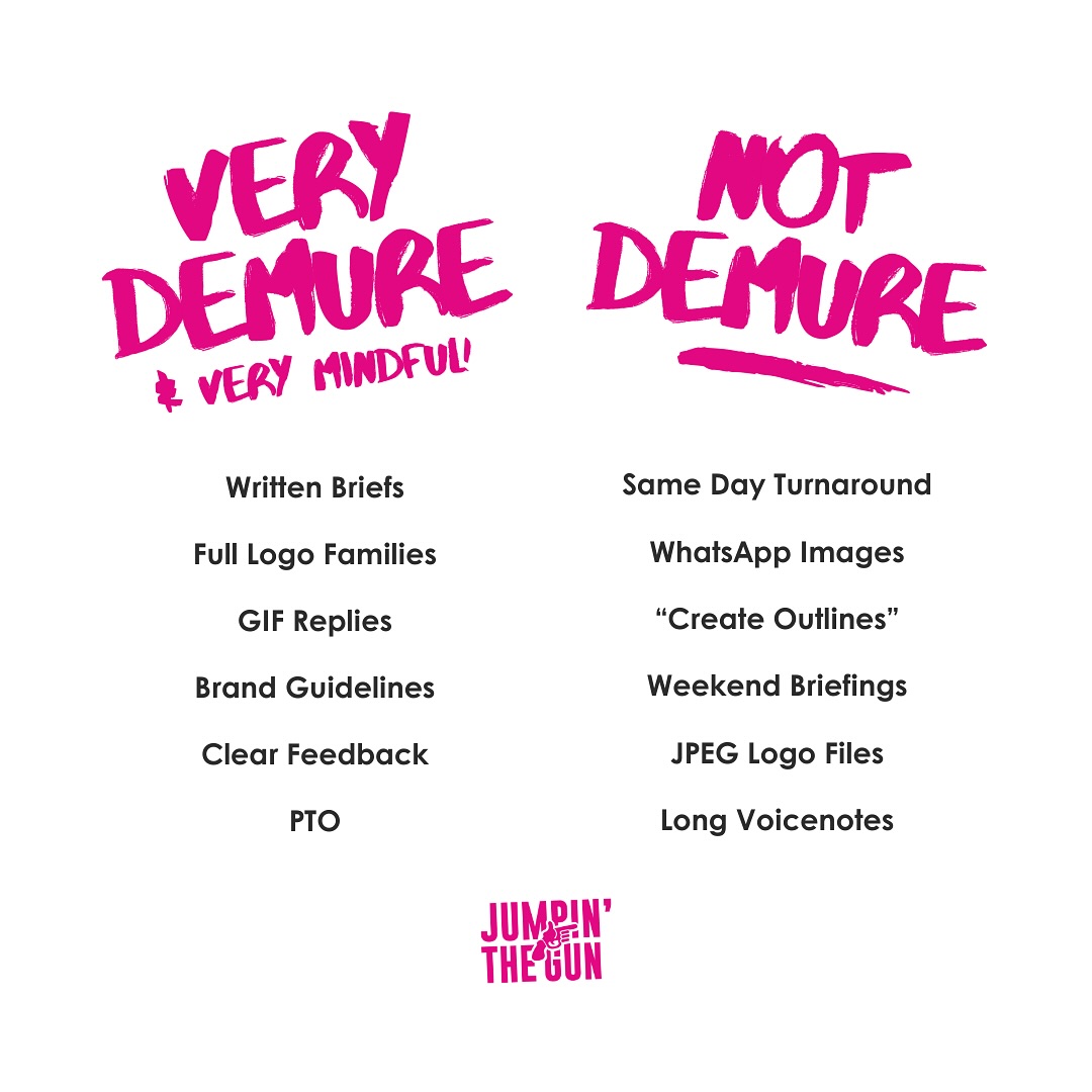 JTG’s ✨very demure✨guide to a mindful workplace ☺️