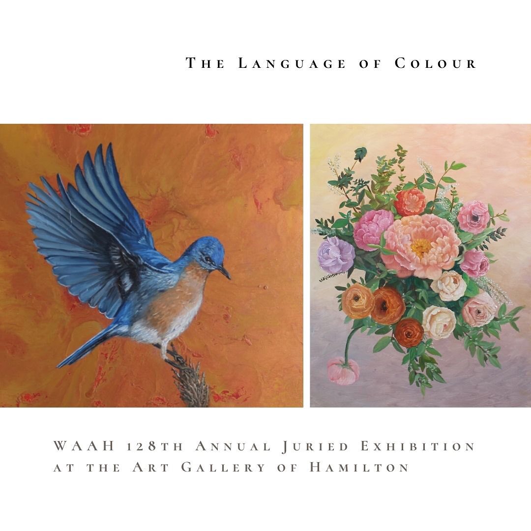 ART EXHIBIT: We’re thrilled to invite you to the opening reception of the Women’s Art Association of Hamilton’s 128th Annual Juried Exhibition at the Art Gallery of Hamilton. The exhibition, titled “The Language of Colour”, will feature two of my artworks. Please join us for this celebration on April 18, 7 PM at the Jean & Ross Fischer Gallery (Level 1). Let’s enjoy an evening filled with art and connections. See you there!