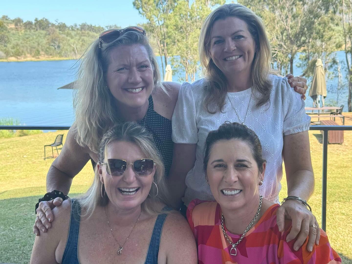 Beautiful birthday lunch with my beautiful friends at The Overflow Estate.