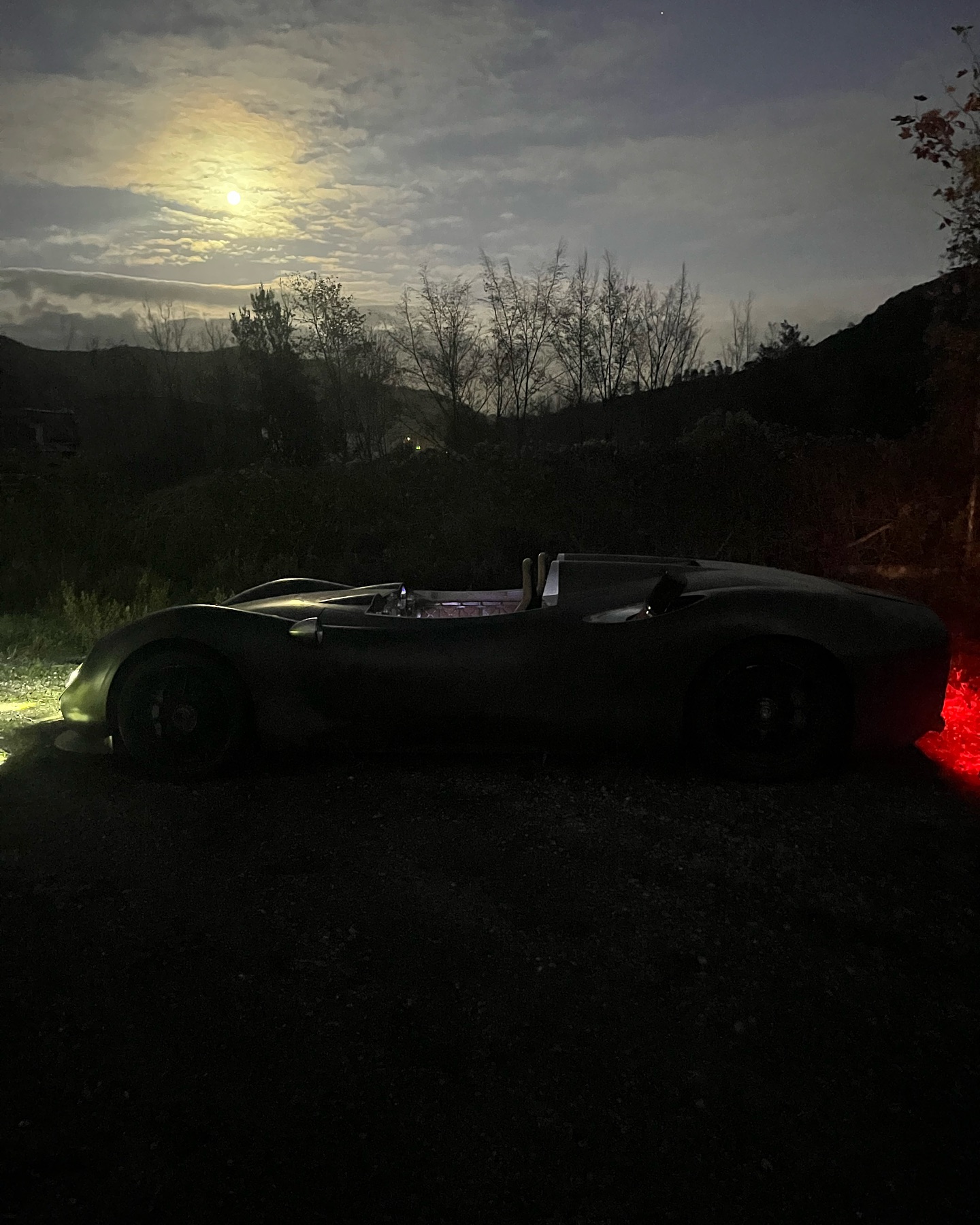 Night! #corbellati #missile #corbellatimissile #barchetta #coupe #targa #weapon #hypercar #hypercars #supercar #supercars #luxury #luxurycars #jewelry #handmade #fast #fastestcarsintheworld #records #record #unique #billet #machined #cnc #carbonfiber #becauseracecar #custom #custommade #construction #work #heavyequipment