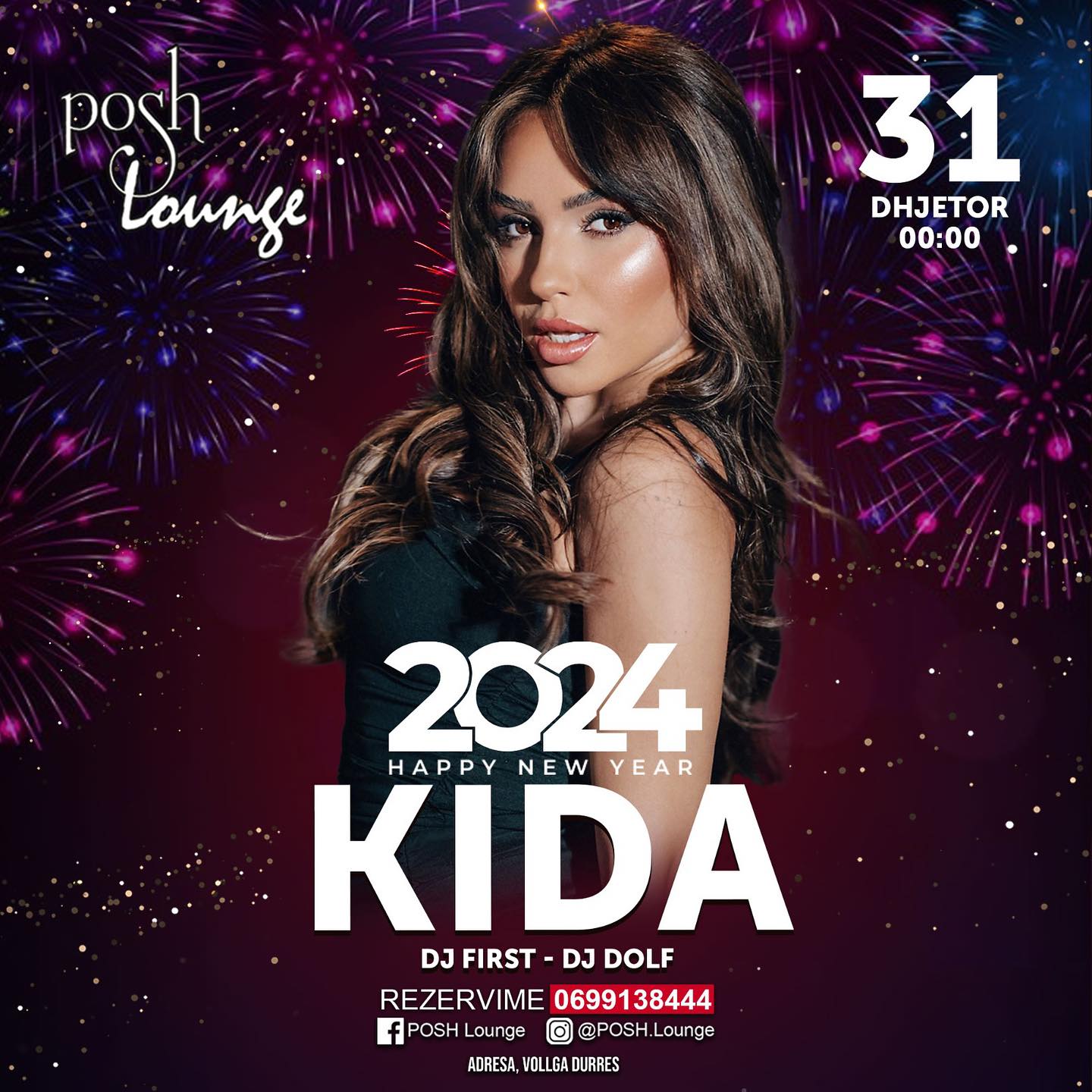 🎆New Year’s Eve🎆
Let’s welcome 2️⃣0️⃣2️⃣4️⃣ together 🎇
Join us and our special guest @kida 🔥🔥 for the most unforgettable night of the year 🥂🎆🎇💣💣 @posh.lounge
#newyearseve#2024#kida#celebration#fireworks#party#christmastree#drinks#music#dj#cocktails#poshlounge#durres#albania#champagne#cheerstothenewyear