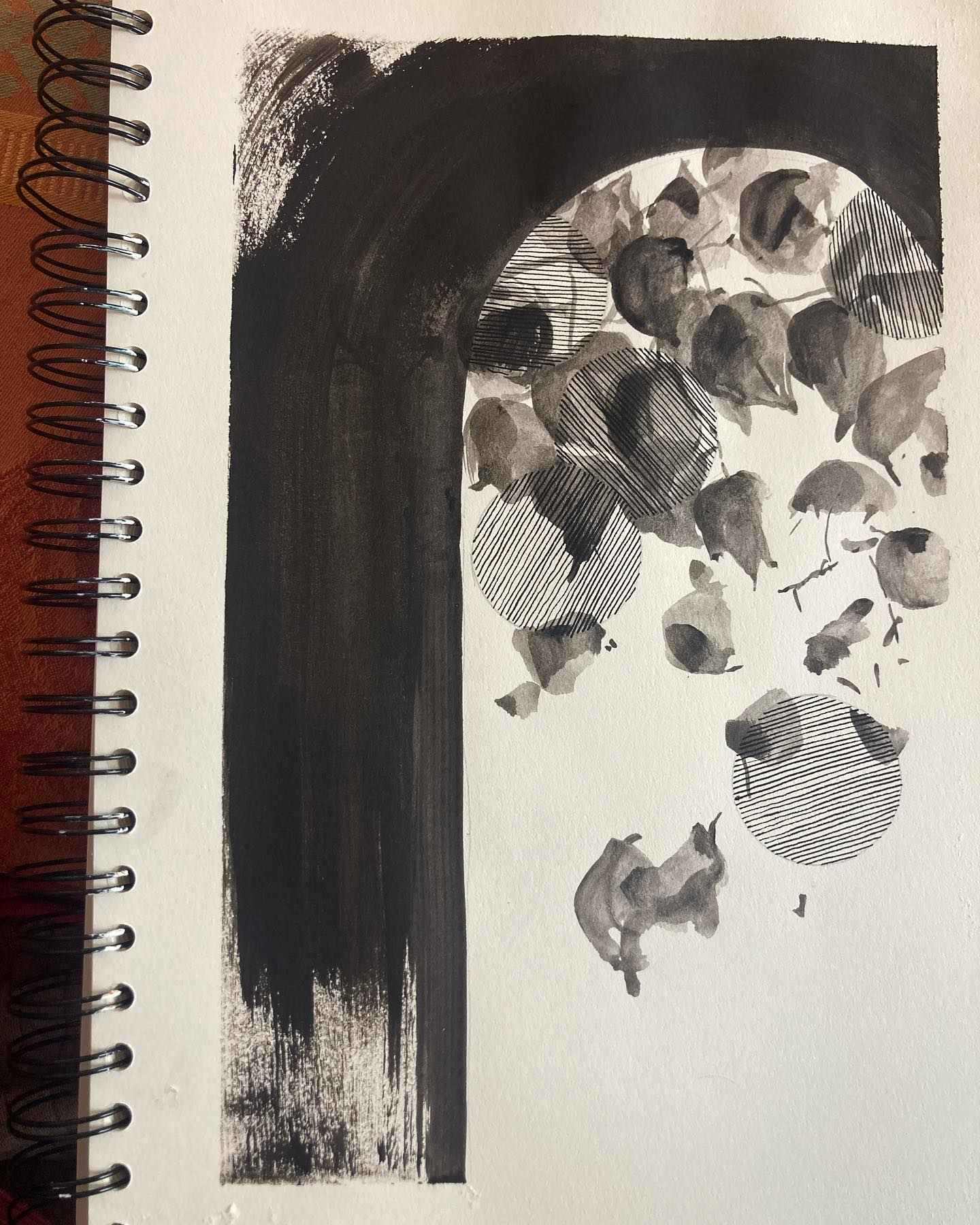 Drawing of the day, last days in Marrakech