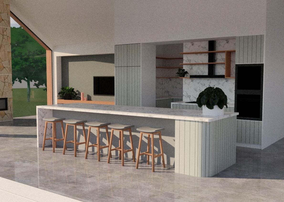 Interior concepts underway. Enjoying the process ‘Royalla House 1’